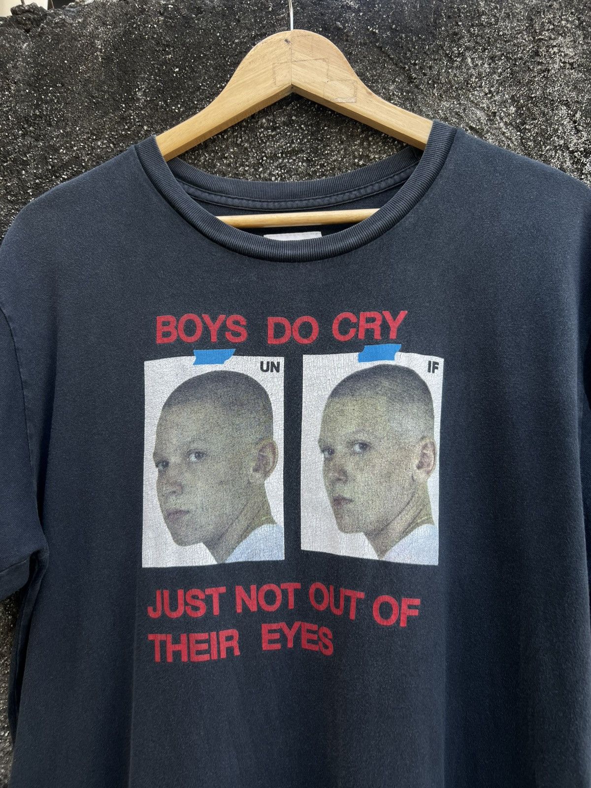 UNIF Early 2010s UNIF “Boys Do Cry” Archive Tee Size US S / EU 44-46 / 1 - 2 Thumbnail