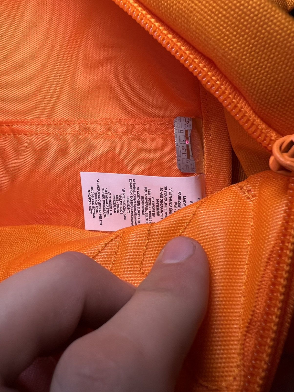 Eastpak × Walter Van Beirendonck WALTER VAN BEIRENDONCK x EASTPAK WALTER PAK'R ORANGE SS26 Size ONE SIZE - 17 Thumbnail