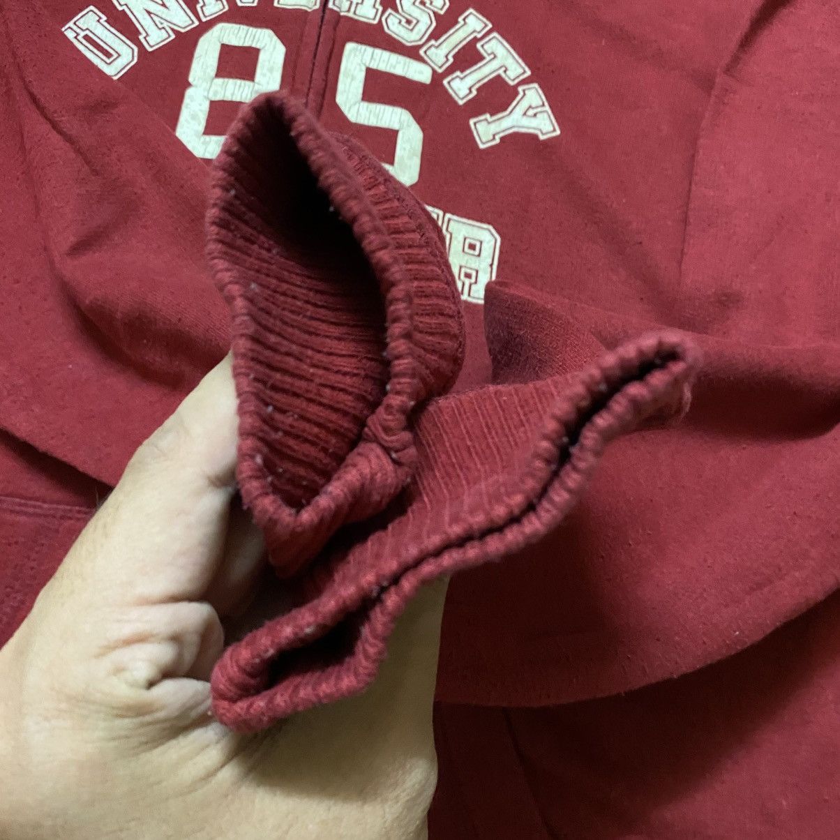 Tommy Hilfiger × Vintage Vintage TOMMY HILFIGER University League 85' Hoodies Size US XL / EU 56 / 4 - 12 Thumbnail