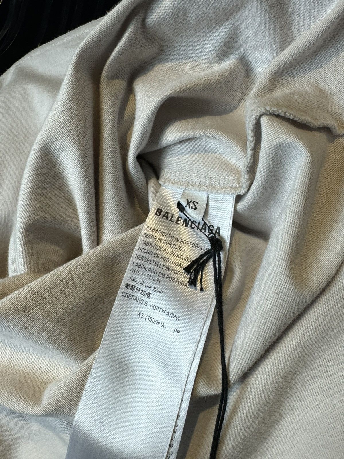 Balenciaga Balenciaga Active Reflective Logo Oversized White Tee - XS Size US L / EU 52-54 / 3 - 10 Thumbnail