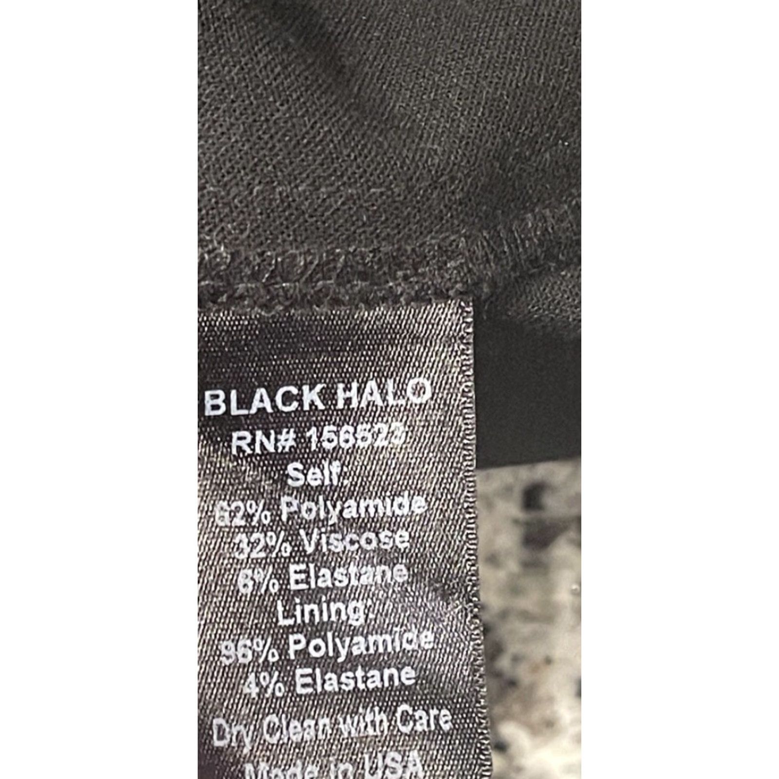 Black Halo Black Halo Shorts Sz 2 Black Made In USA 25 x 3 Size 26" / US 2 / IT 38 - 4 Thumbnail