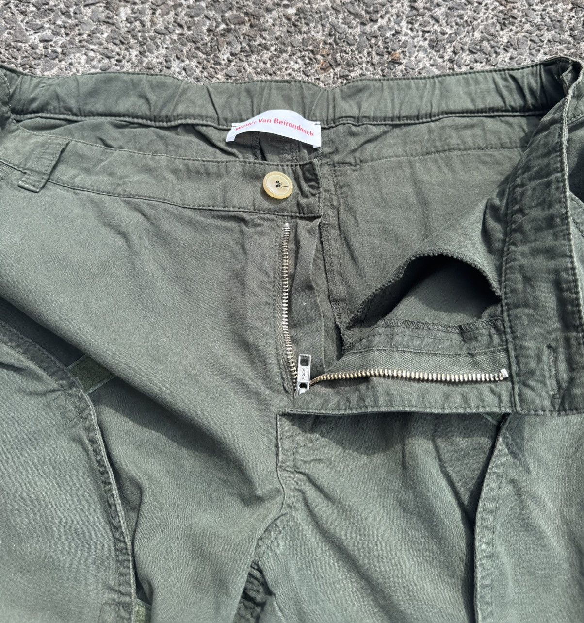 Walter Van Beirendonck Walter Van Beirendonck 2015 Cargo Velcro trouser Size US 34 / EU 50 - 5 Thumbnail