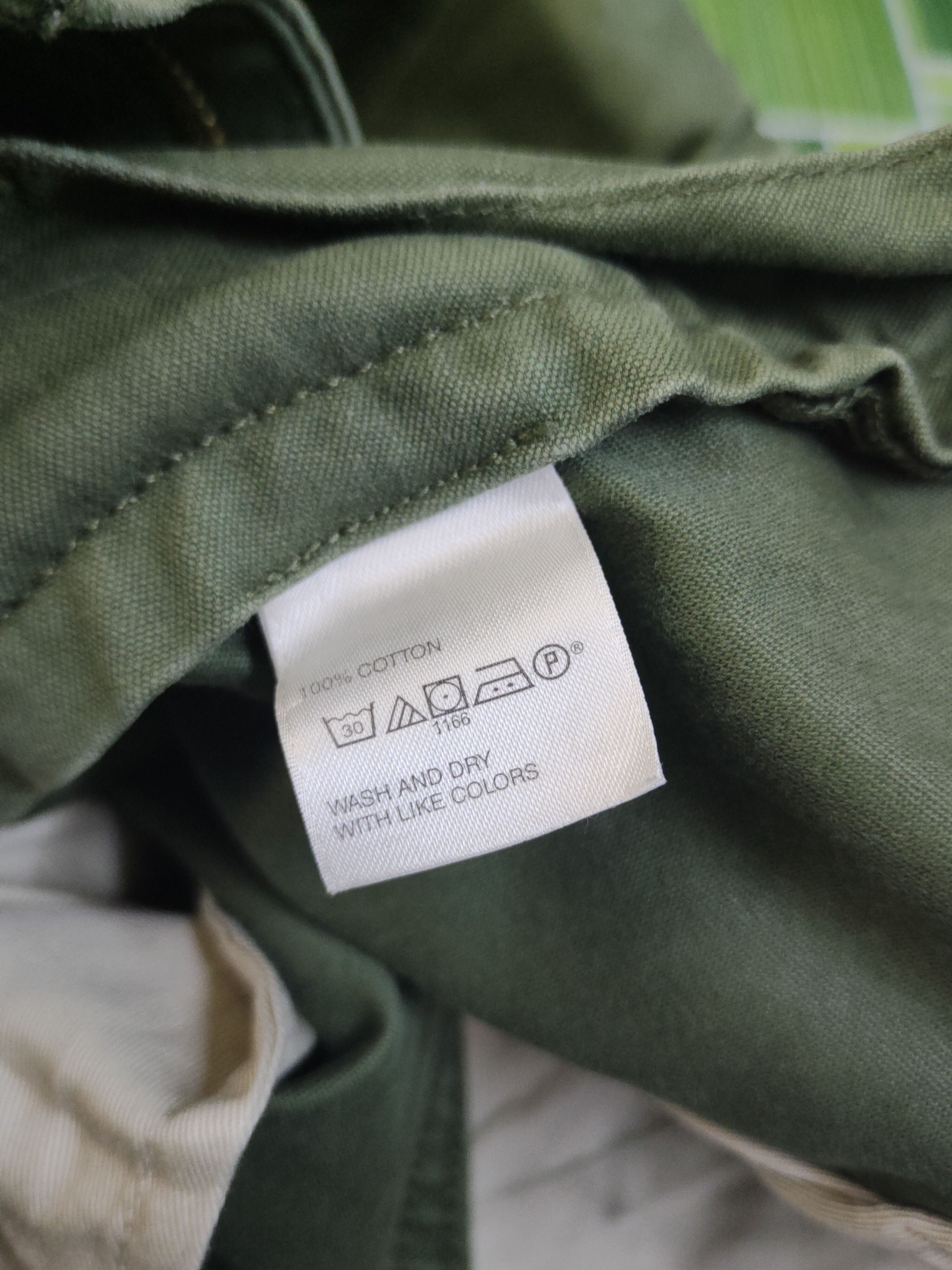 Japanese Brand DL Gap Green Multipocket Tactical Cargo Pants #1576 Size US 29 - 12 Thumbnail