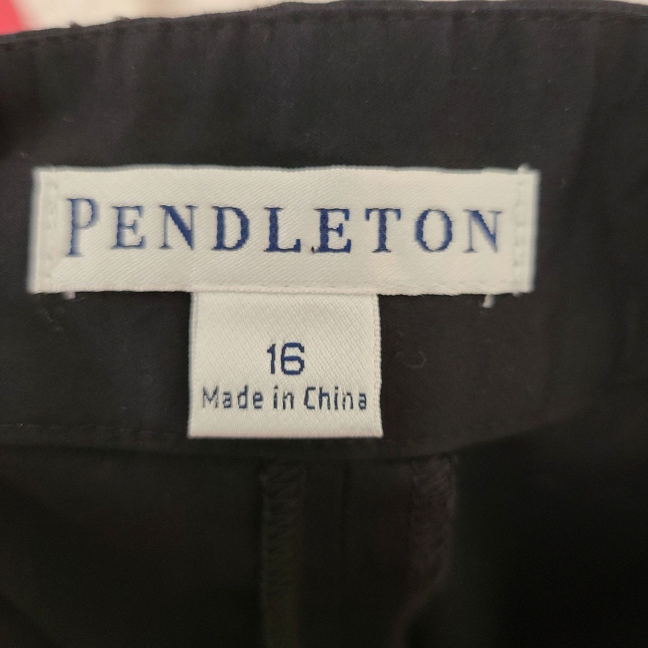Pendleton NWT Pendleton black stretch flare dress pants size 16 Size 38" / US 16 / IT 52 - 4 Thumbnail