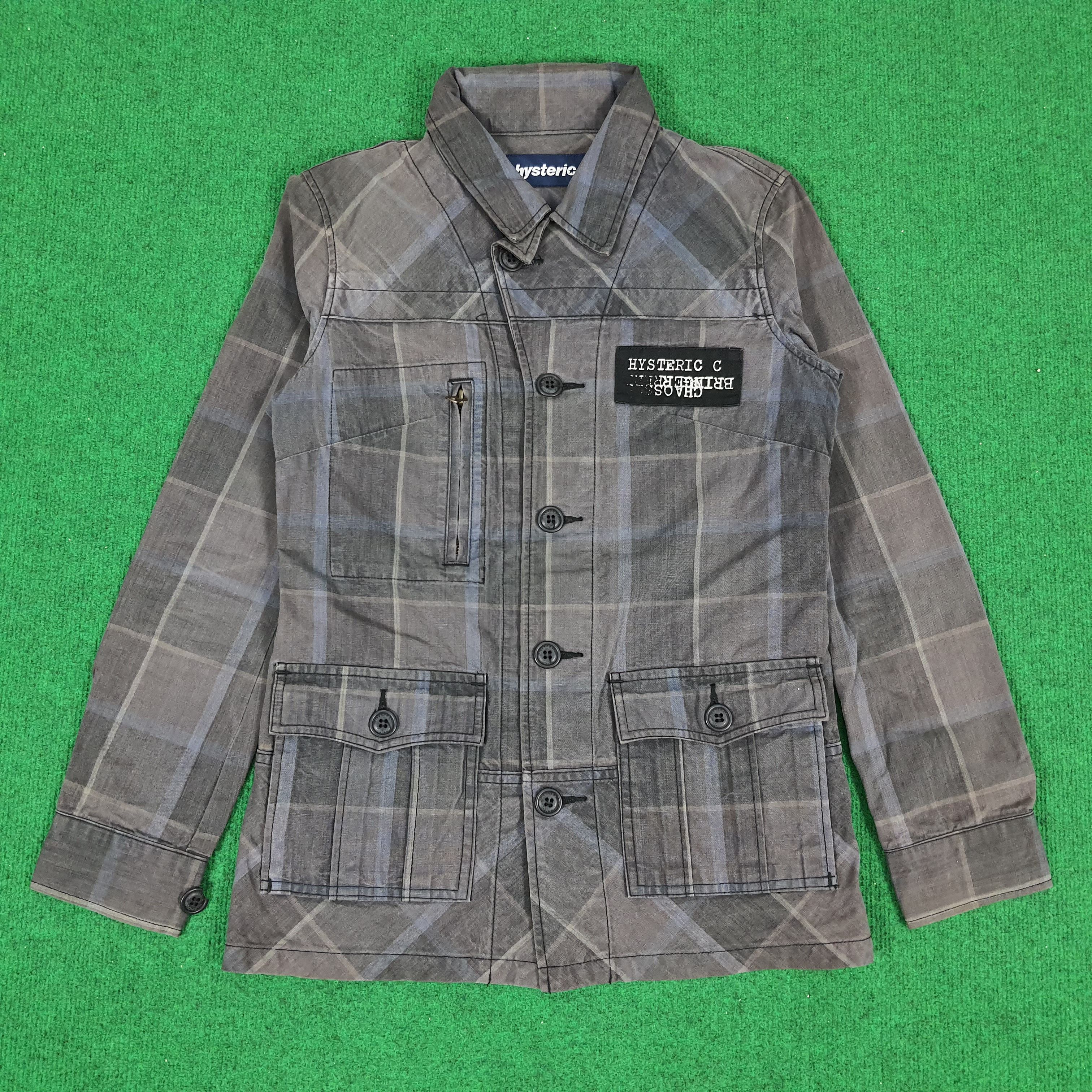 Hysteric Glamour × Japanese Brand × Vintage Vintage Hysteric Glamour Chaos Bringer Custom Logo Jacket Size XS / US 0-2 / IT 36-38 - 3 Thumbnail