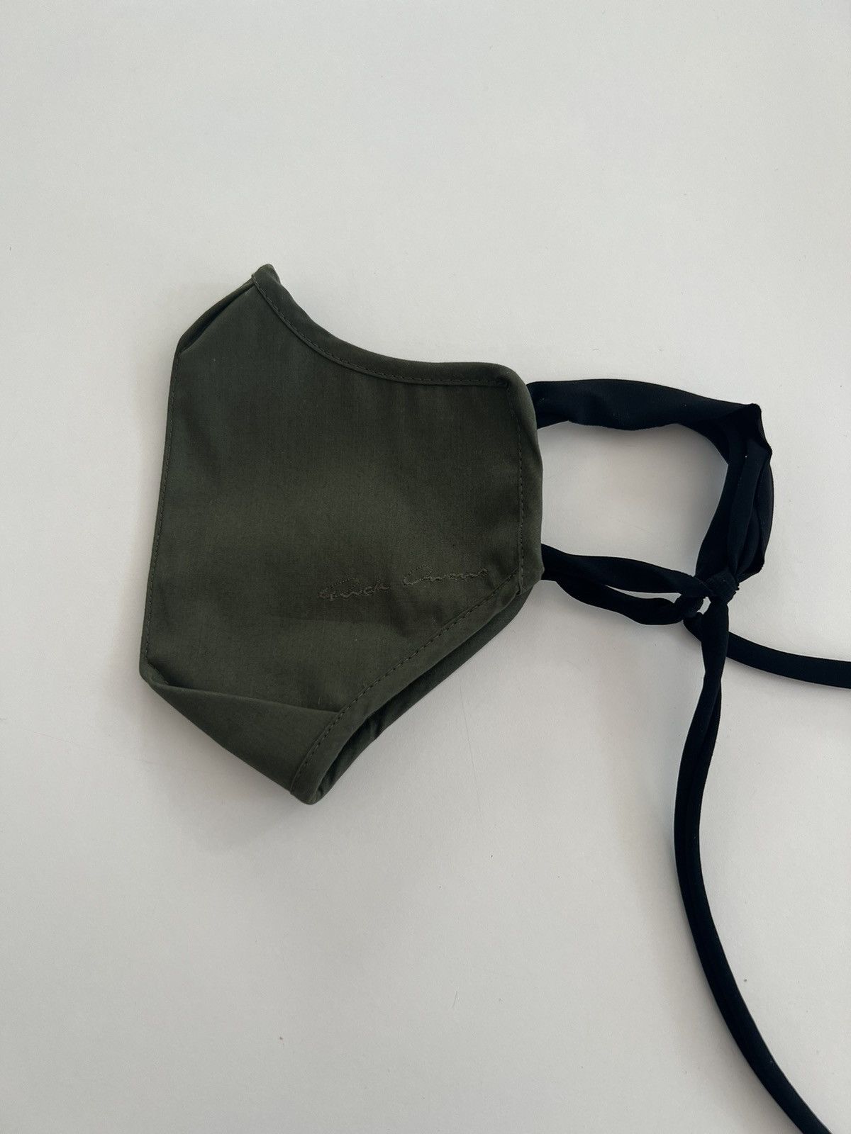 Rick Owens AW20 Cotton Face Mask Size ONE SIZE - 2 Thumbnail