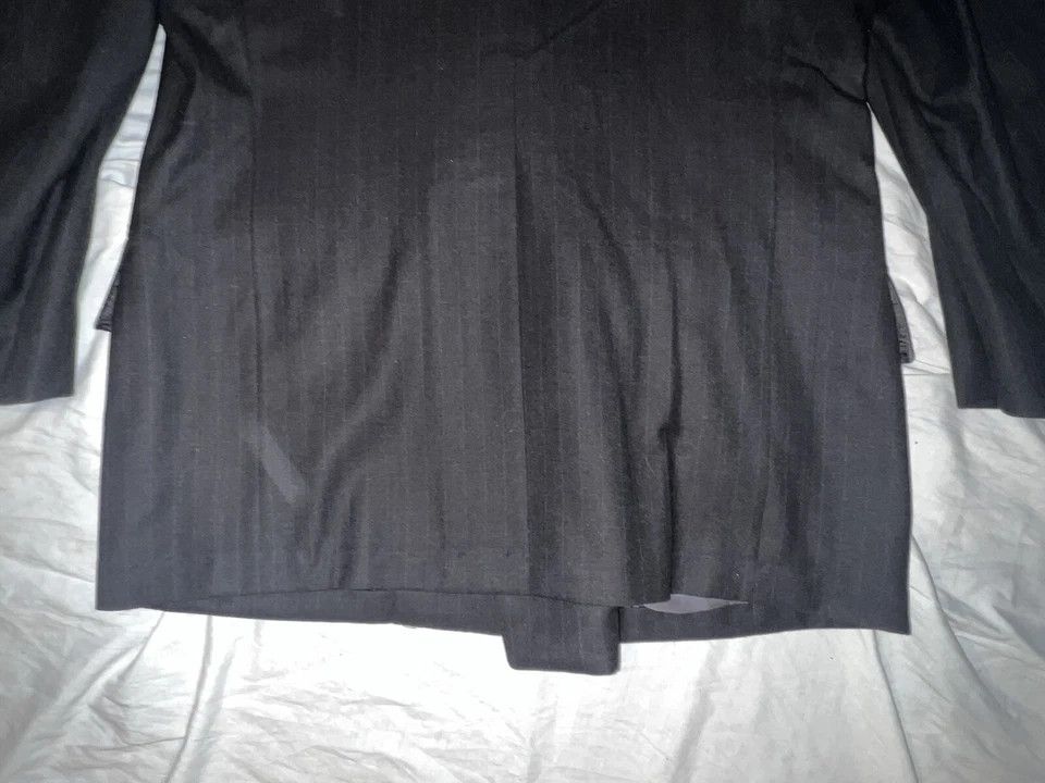 Oxxford Clothes Double Breasted Gray Suit Size 42S - 14 Thumbnail
