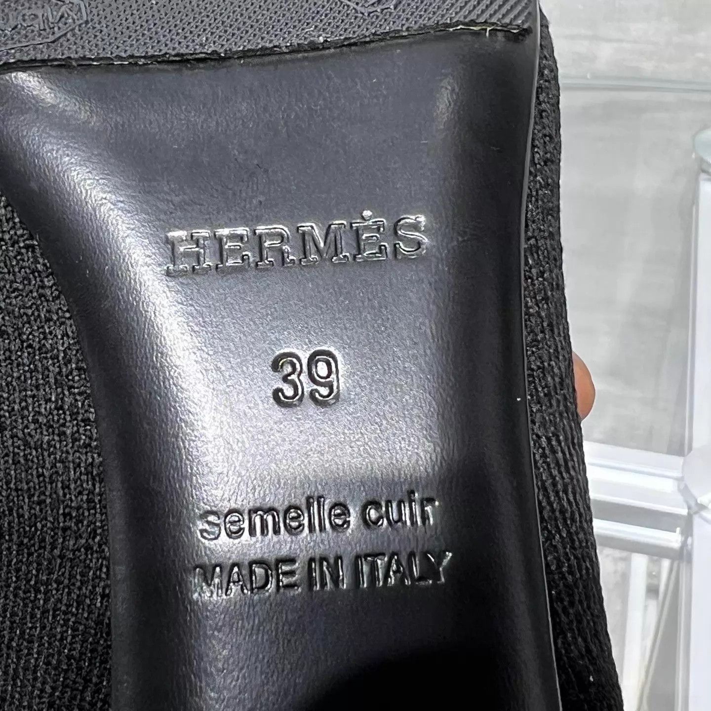 Hermes Hermes knit ankle boots black 39 new with box Size US 8.5 / IT 38.5 - 8 Thumbnail