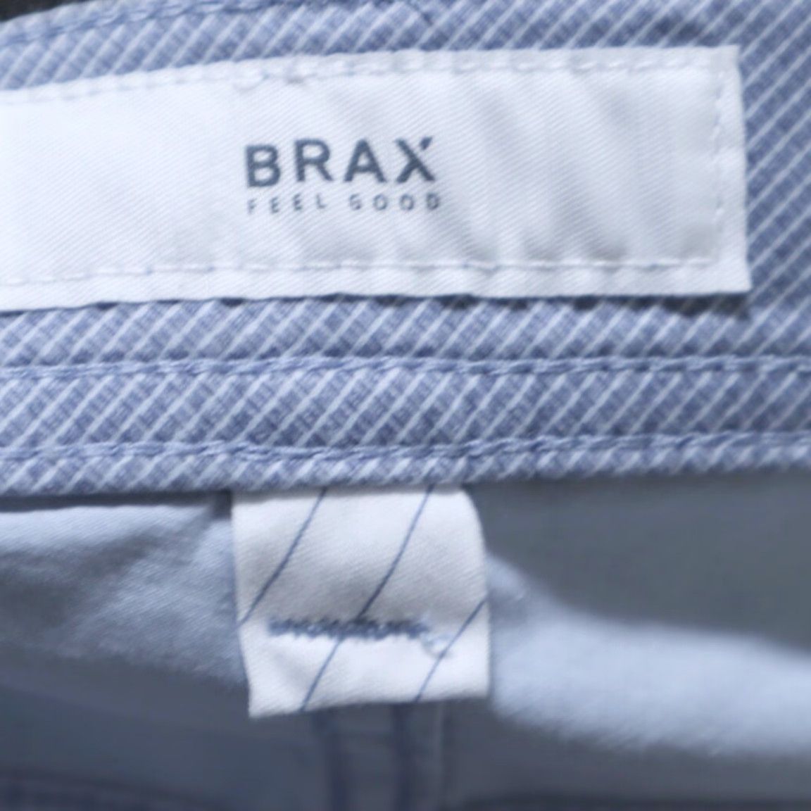 BRAX Brax Stretch Cooper Fancy Cotton Microfiber Chino Pants Gray Striped Men's 30 Size US 30 / EU 46 - 5 Thumbnail
