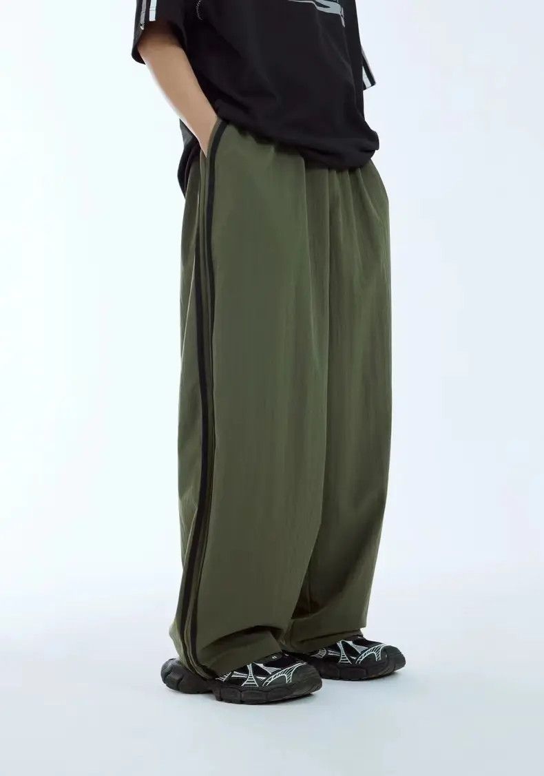 Designer × Japanese Brand Vintage Streetwear Japanese Design Loose Casual Pants Size US 32 / EU 48 - 2 Thumbnail
