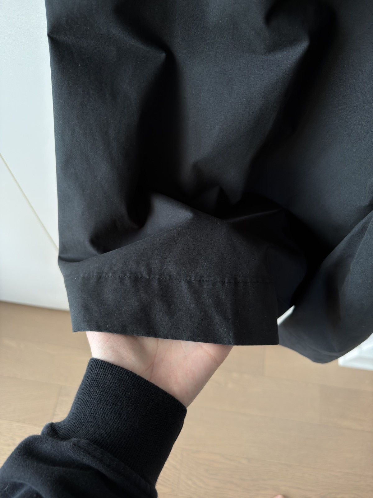 S.S.Daley Alexander Pleated Cotton Wide-Leg Trousers Black 38 Size US 38 / EU 54 - 6 Thumbnail