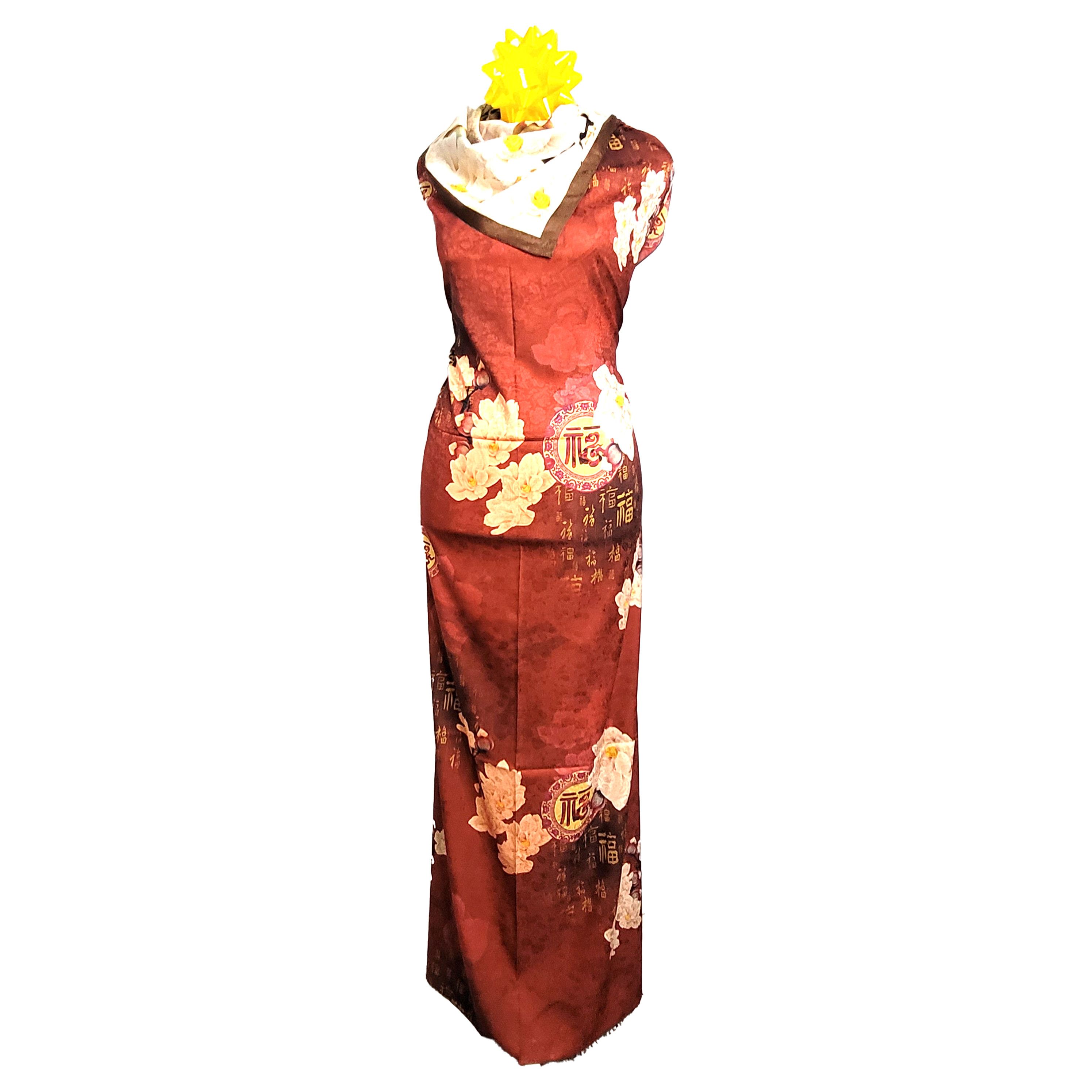 Other Double-Sided Silk Scarf 27"x70" Long Rectangle 3323 Size ONE SIZE - 7 Thumbnail