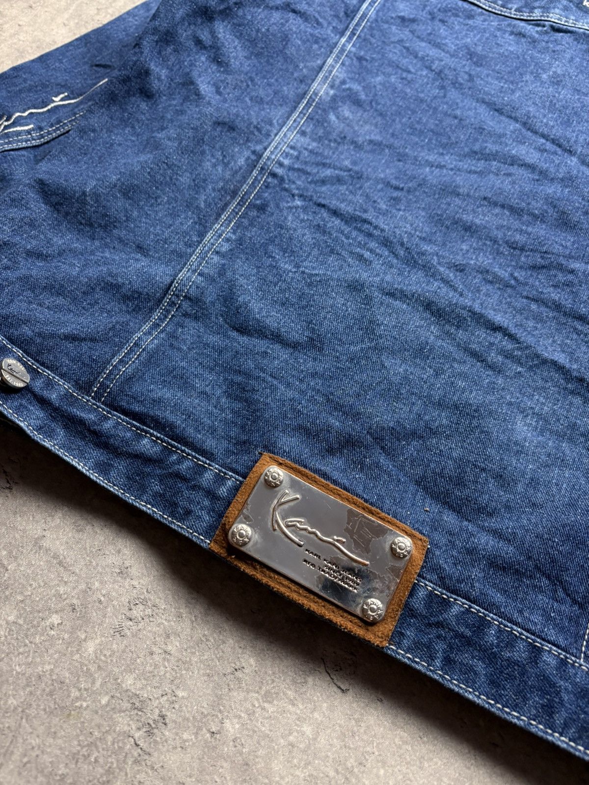 Karl Kani Karl Kani Vintage Denim Jacket – Embroidered Logo big logo Size US M / EU 48-50 / 2 - 4 Thumbnail
