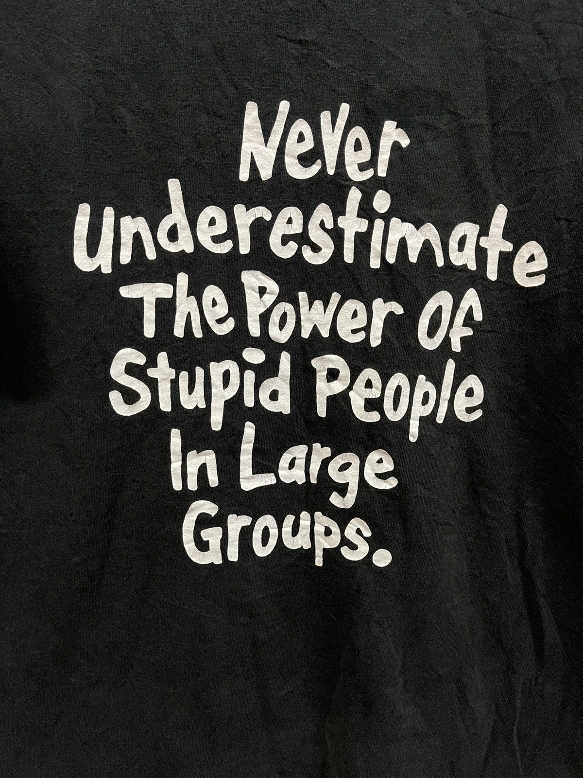 Vintage Vintage Slogan Very Rare🔥🔥🔥 Size US L / EU 52-54 / 3 - 2 Thumbnail