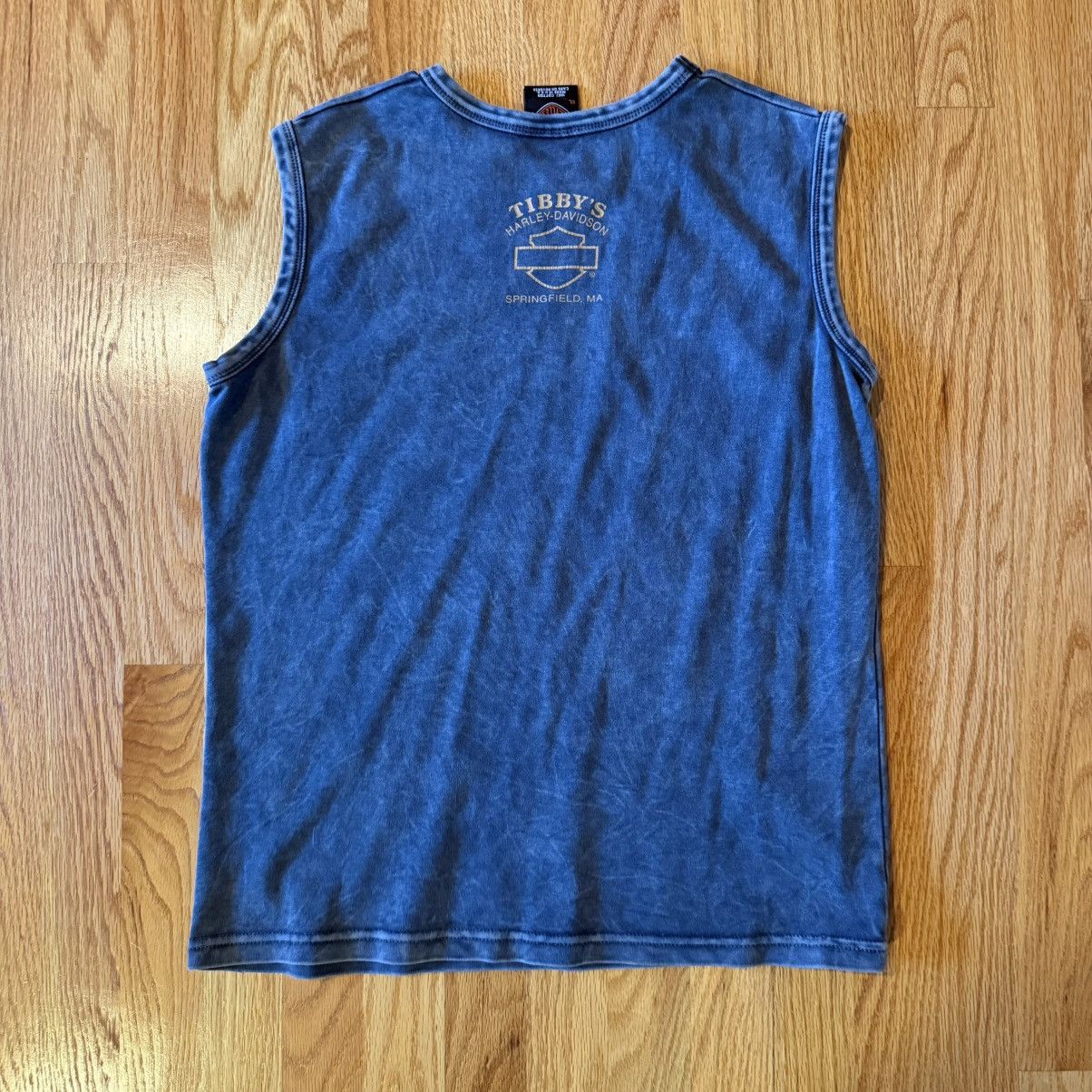 Harley Davidson 2007 Harley Davidson 'Springfield, MA' Tank Top Size XL / US 12-14 / IT 48-50 - 5 Thumbnail