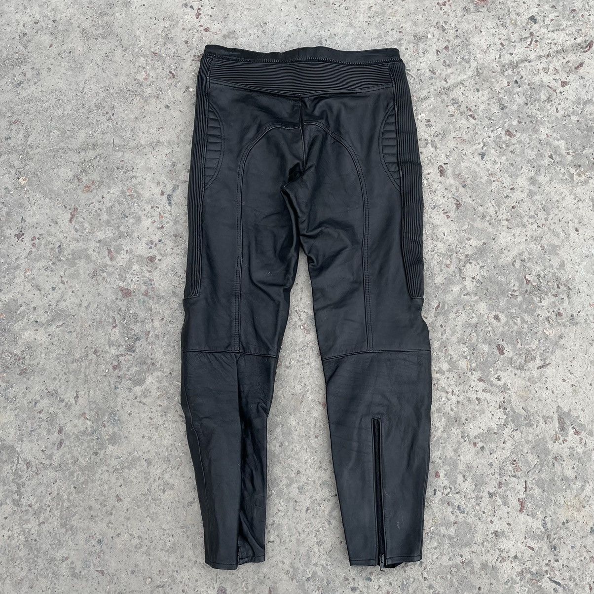 Vintage Vintage Moto Leather Pants 52 Y2K 90s USA Japan Style Hype Size US 32 / EU 48 - 2 Thumbnail