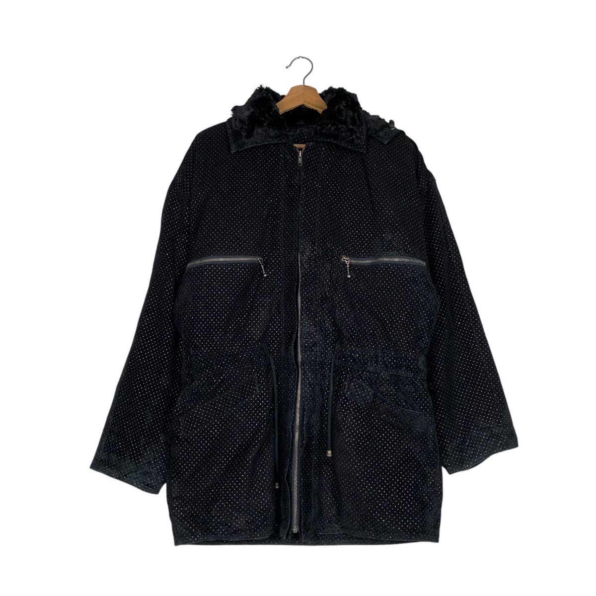 Japanese Brand Gacca Suede Parka Jacket