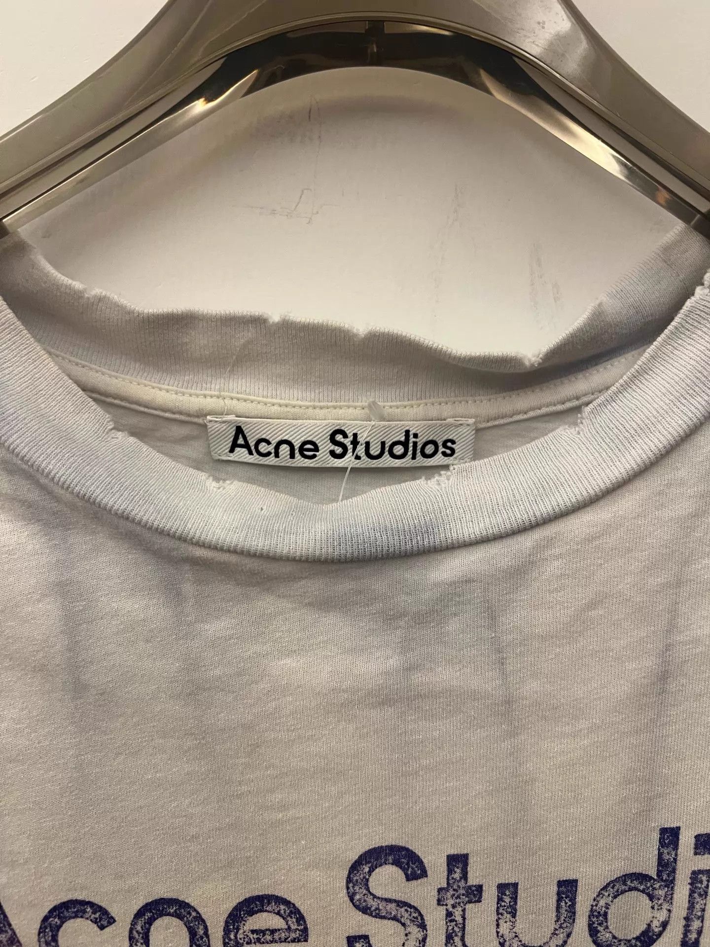 Acne Studios Acne SS22 Logo LN Print Crew SS Tee S NW 100 Auth Size US S / EU 44-46 / 1 - 2 Thumbnail