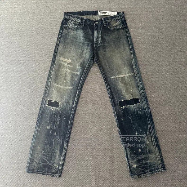 Neighborhood Neighborhood size L Cow King Denim Pants Size US 27 - 2 Thumbnail