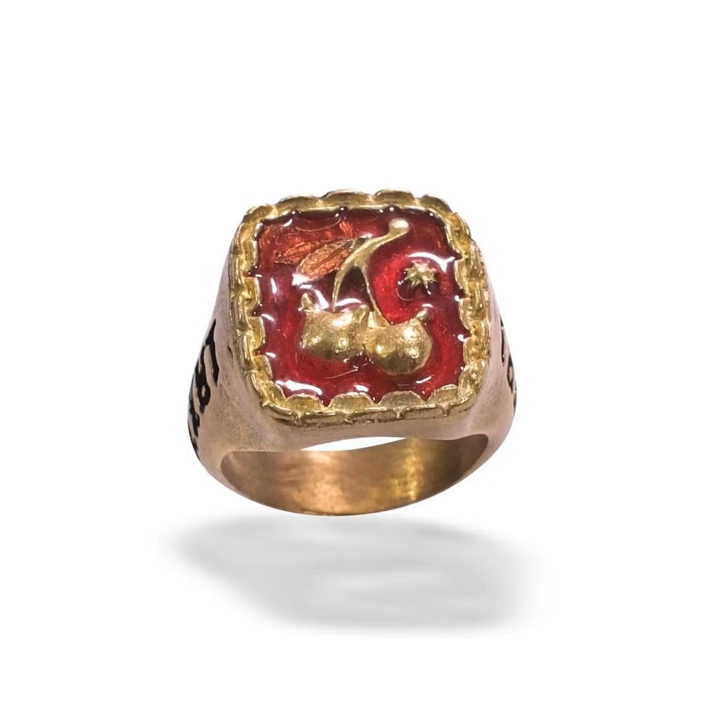 Japanese Brand Colette Golden M Size Ring Size ONE SIZE - 6 Thumbnail
