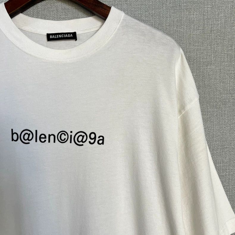 Balenciaga Balenciaga White mailbox logo short sleeve Size US M / EU 48-50 / 2 - 3 Thumbnail