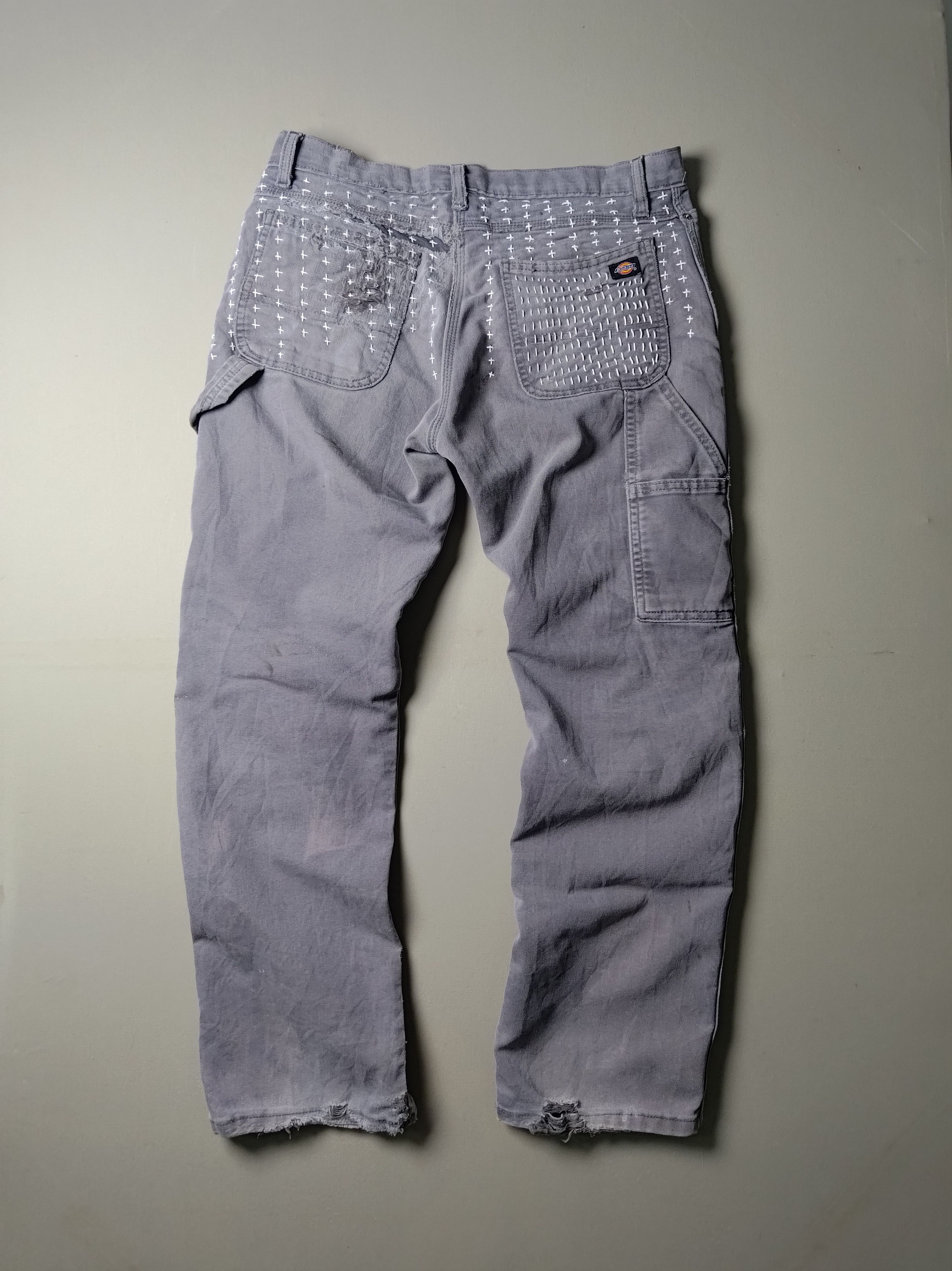 Dickies Sold Out - Dickies Carpenter - Boro Patchwork Size US 34 / EU 50 - 2 Thumbnail