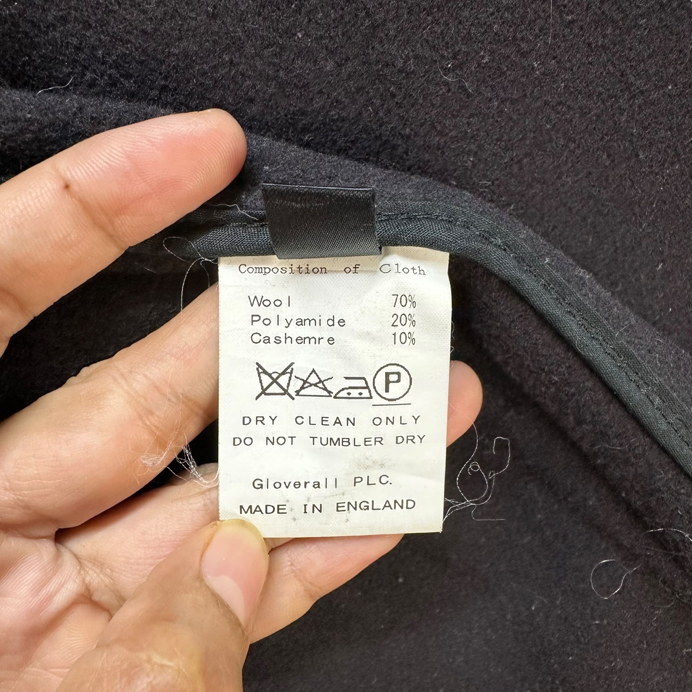 Gloverall 90's GLOVERALL Made in England Wool Duffle Coat #A65-1567 Size US XS / EU 42 / 0 - 8 Thumbnail