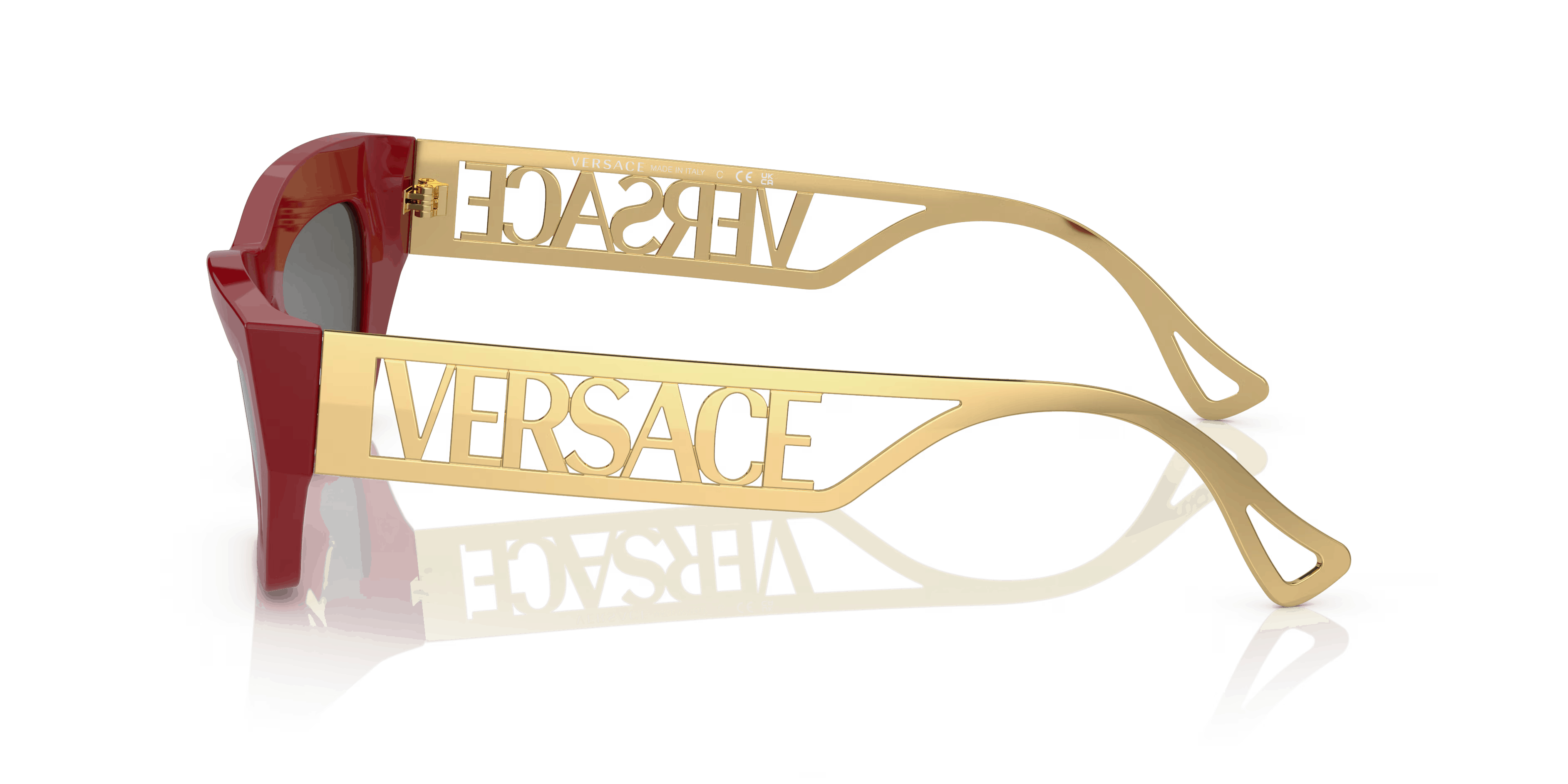 Versace NEW VERSACE VE4432U-538887 RED Size ONE SIZE - 3 Thumbnail