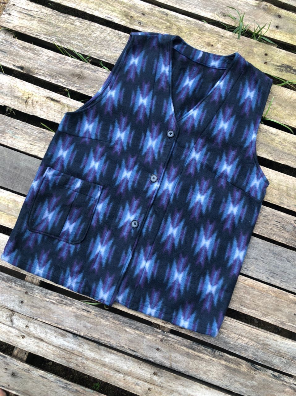 Vintage Vintage Navajo Wool Vests Size US M / EU 48-50 / 2 - 3 Thumbnail