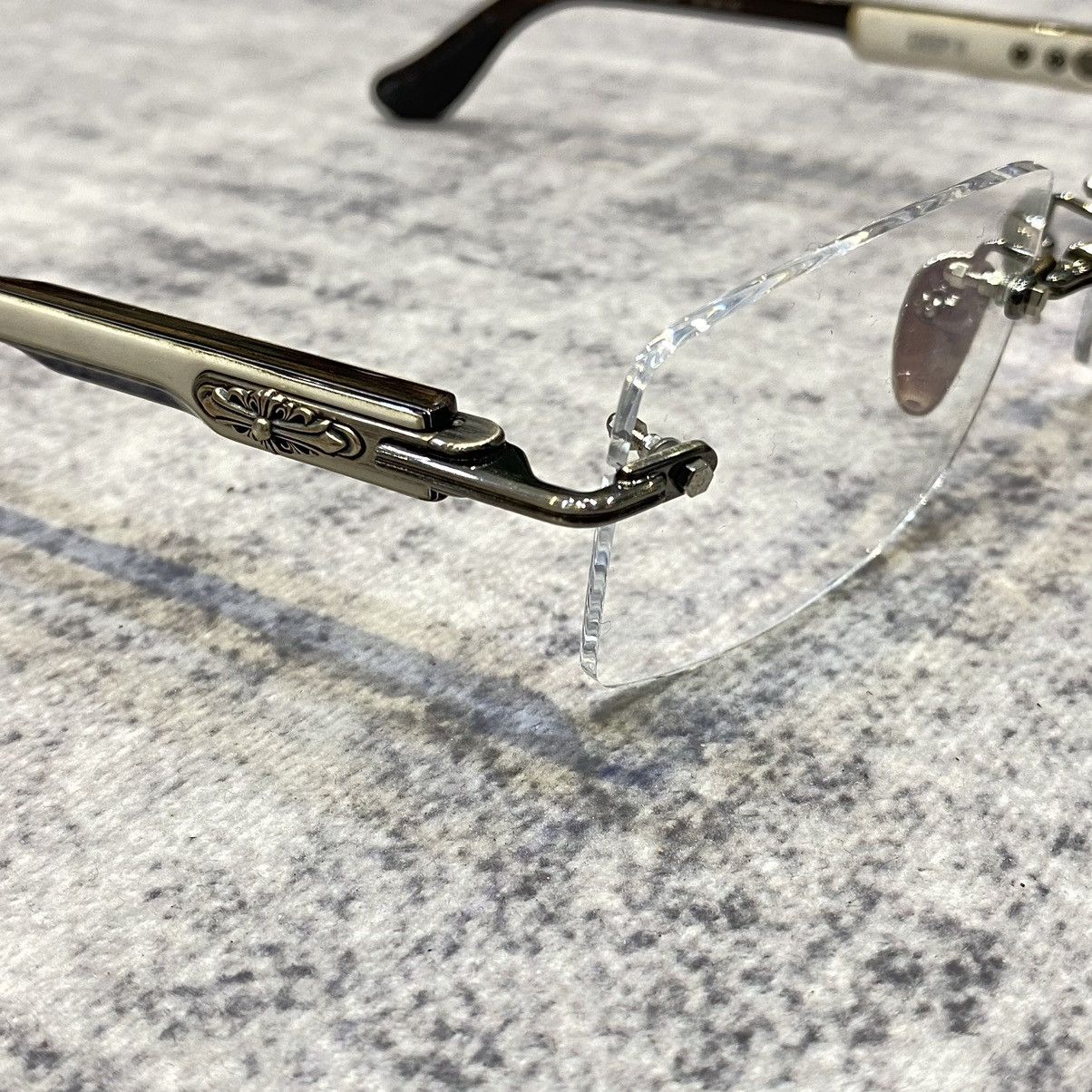 Chrome Hearts DEEP II GOLD PLATED - WHITE EBONY - PIANO VARNISH Size ONE SIZE - 2 Thumbnail