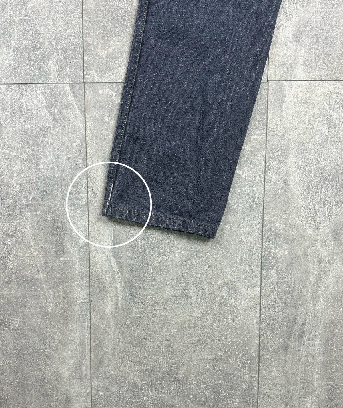 Levi's Levis 501 Silver Vintage Retro Denim Jeans Pants Size US 30 / EU 46 - 5 Thumbnail