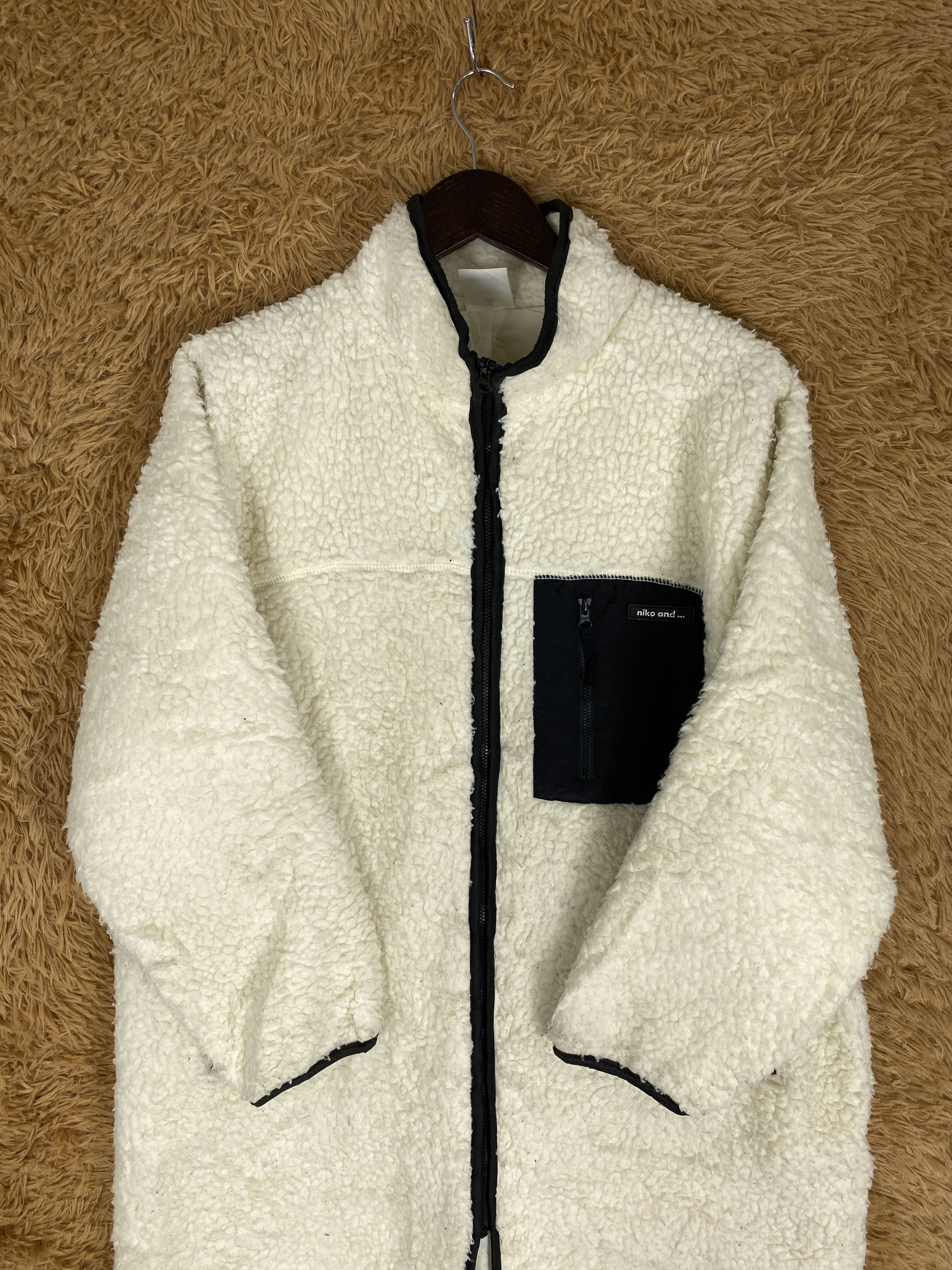 Japanese Brand Vintage Niko And.. Long Fleece Quilted Lining Jacket J2274 Size US M / EU 48-50 / 2 - 5 Thumbnail