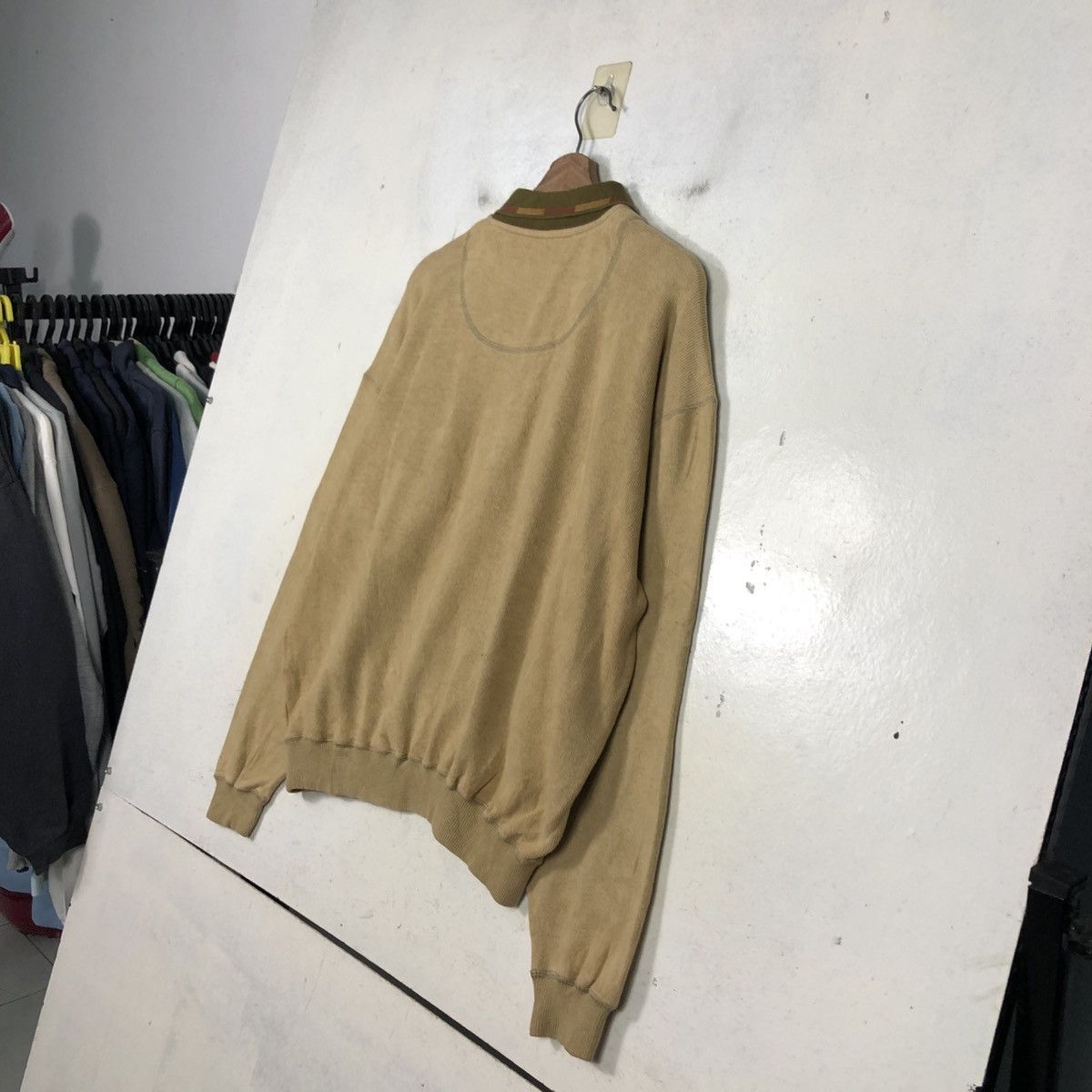 Japanese Brand 📌Vintage Sweatshirt Collar Catch On Single Pocket Size US L / EU 52-54 / 3 - 13 Thumbnail