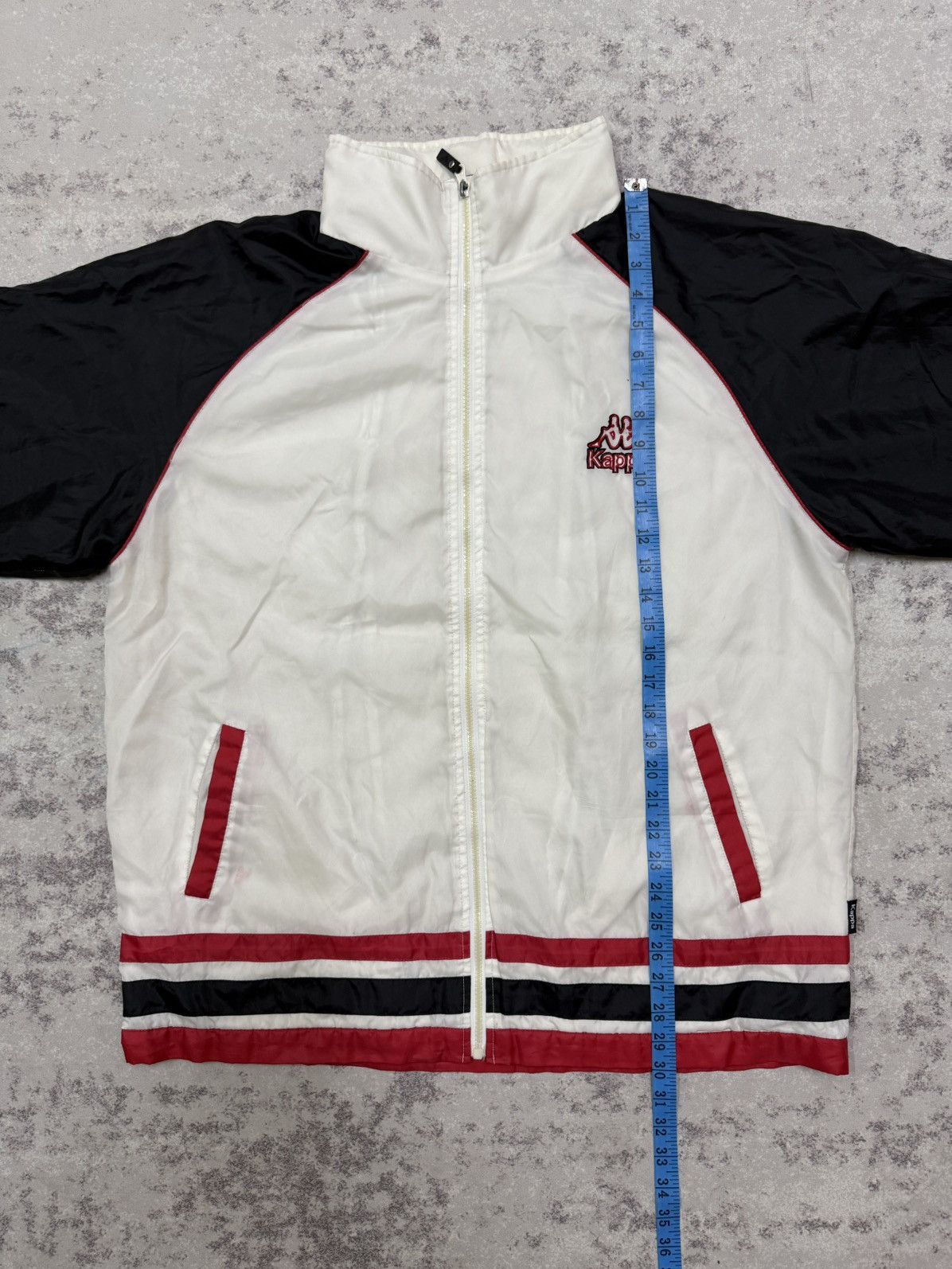 Kappa Vintage 90s Kappa Embroidery Logo Windbreaker Jacket Size US XXL / EU 58 / 5 - 18 Thumbnail