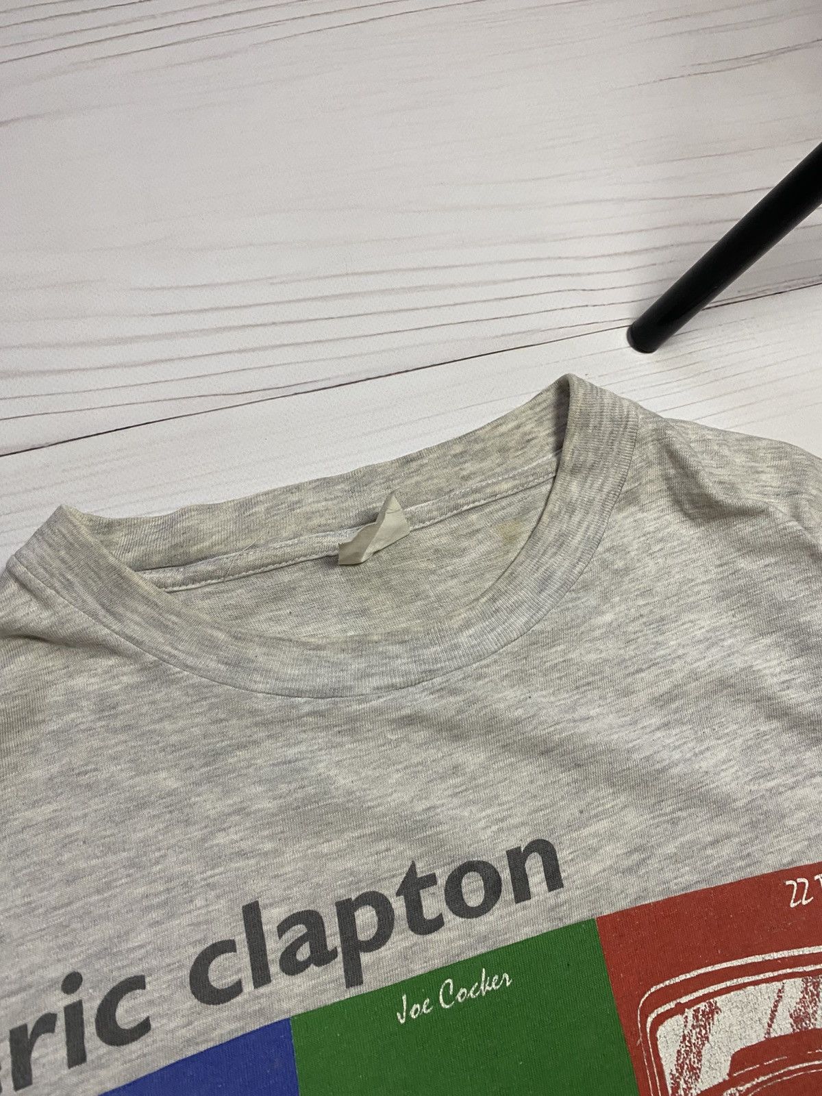 Vintage Vintage Eric Clapton & Friends 1993 tour band t shirt Size US XXL / EU 58 / 5 - 8 Thumbnail