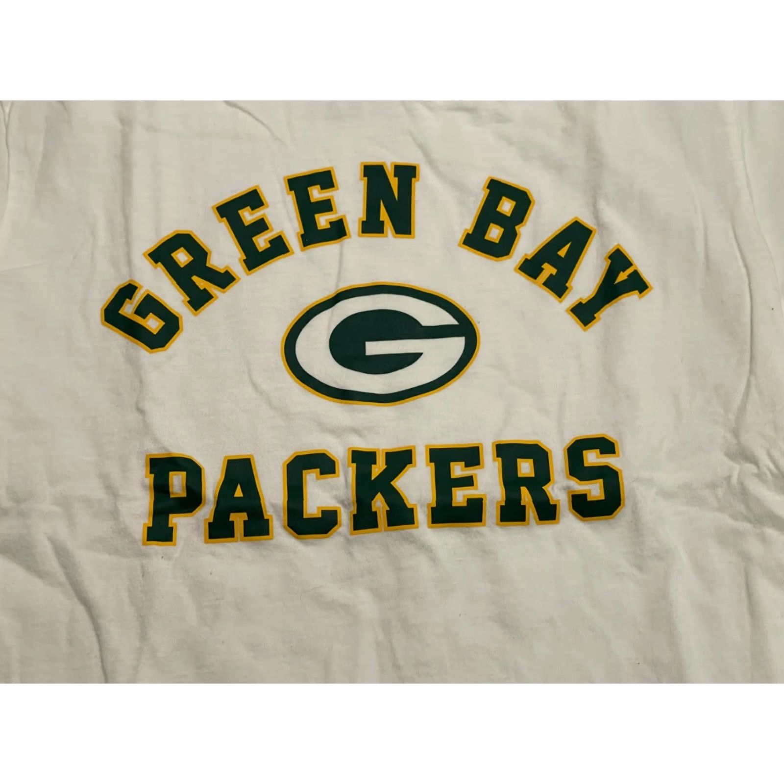 47 47 Shirt Men’s Medium White Green Bay Packers Wisconsin T‑Shirt Short Sleeve Regular Size M Logo Sports Fan Clothing Womens? Size US M / EU 48-50 / 2 - 5 Thumbnail