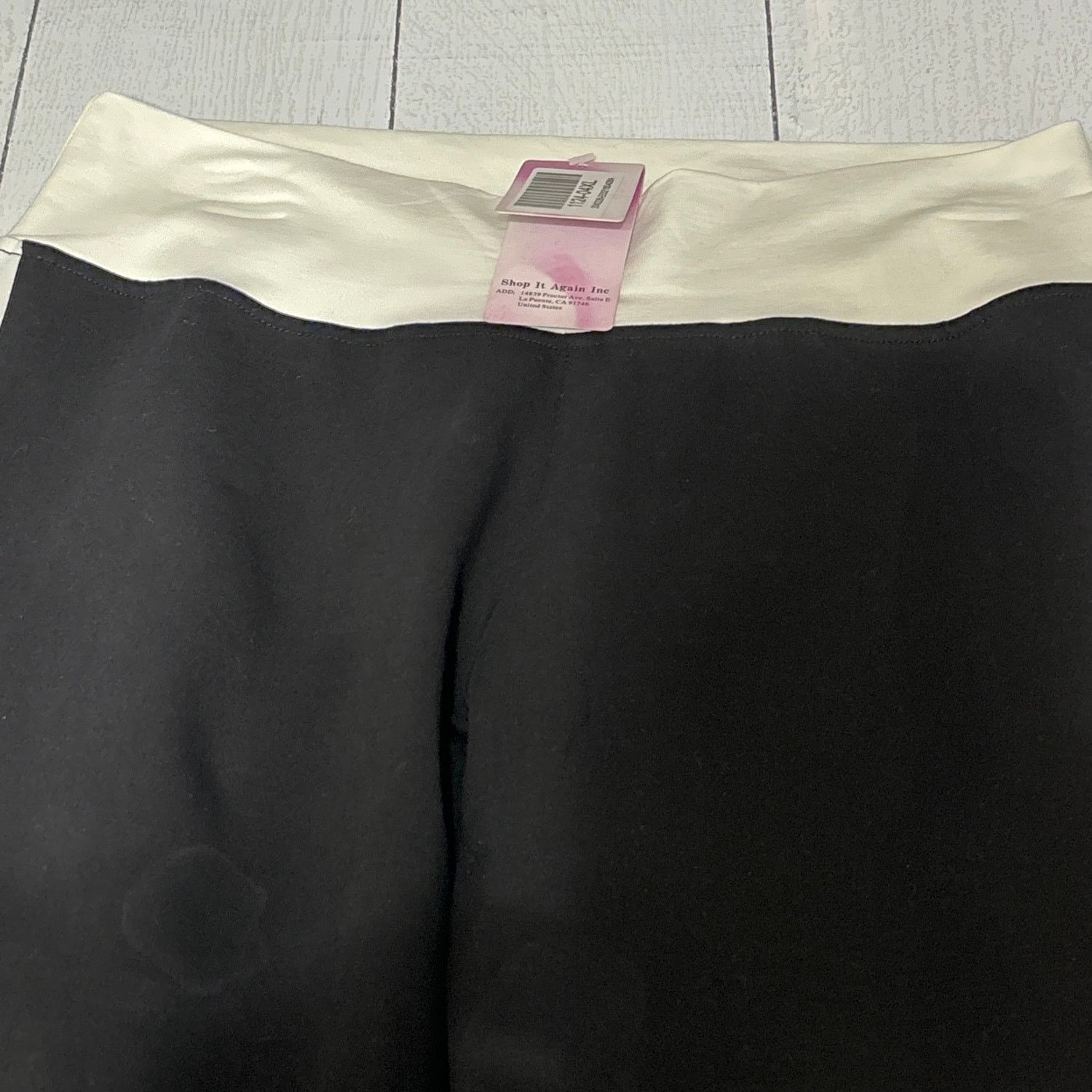 Other iLoveSia Black White Leggings XL NWT Size 28" / US 6 / IT 42 - 9 Thumbnail