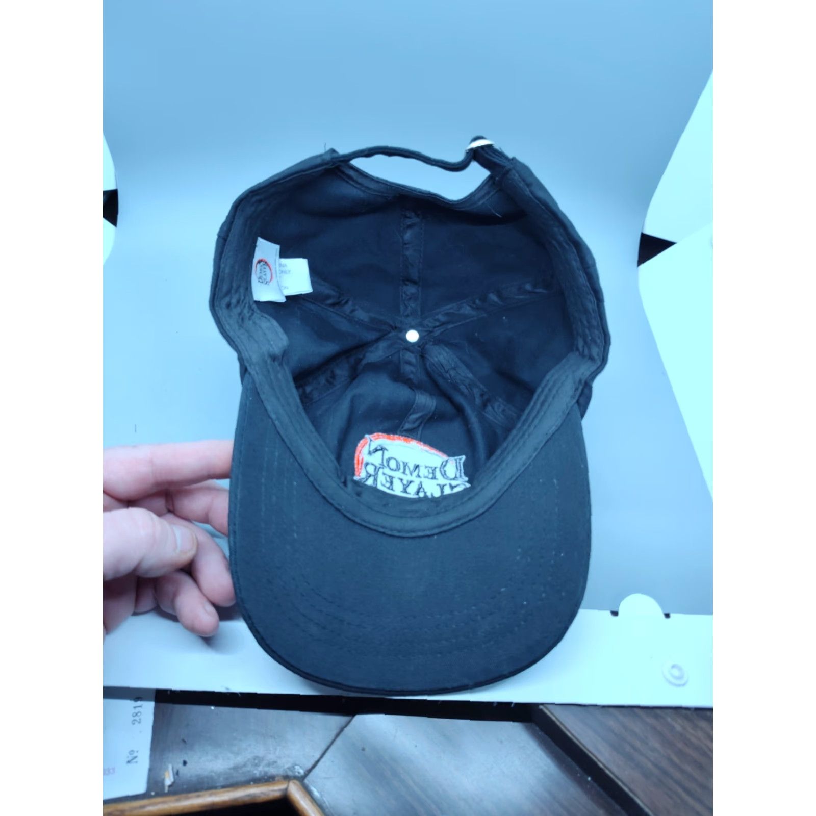 Vintage VINTAGE Demon Slayer Kimetsu No Yaiba Baseball Cap Unisex Hat Adjustable Strap Back Black Adjustable Anime Logo Mens Boys Mens Size ONE SIZE - 7 Thumbnail