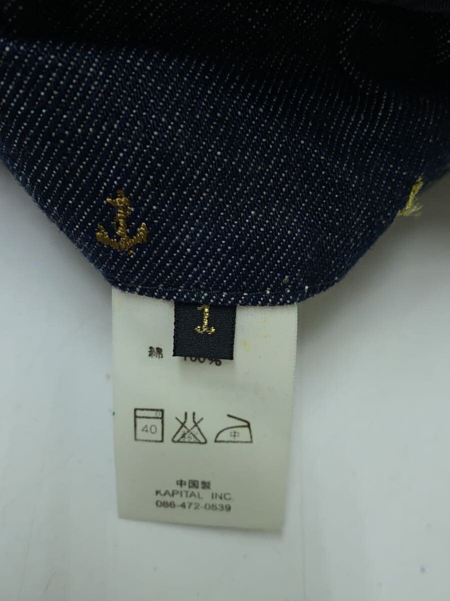 Kapital Embroidered Anchor Sailor Denim Shorts Size US 28 / EU 44 - 5 Thumbnail