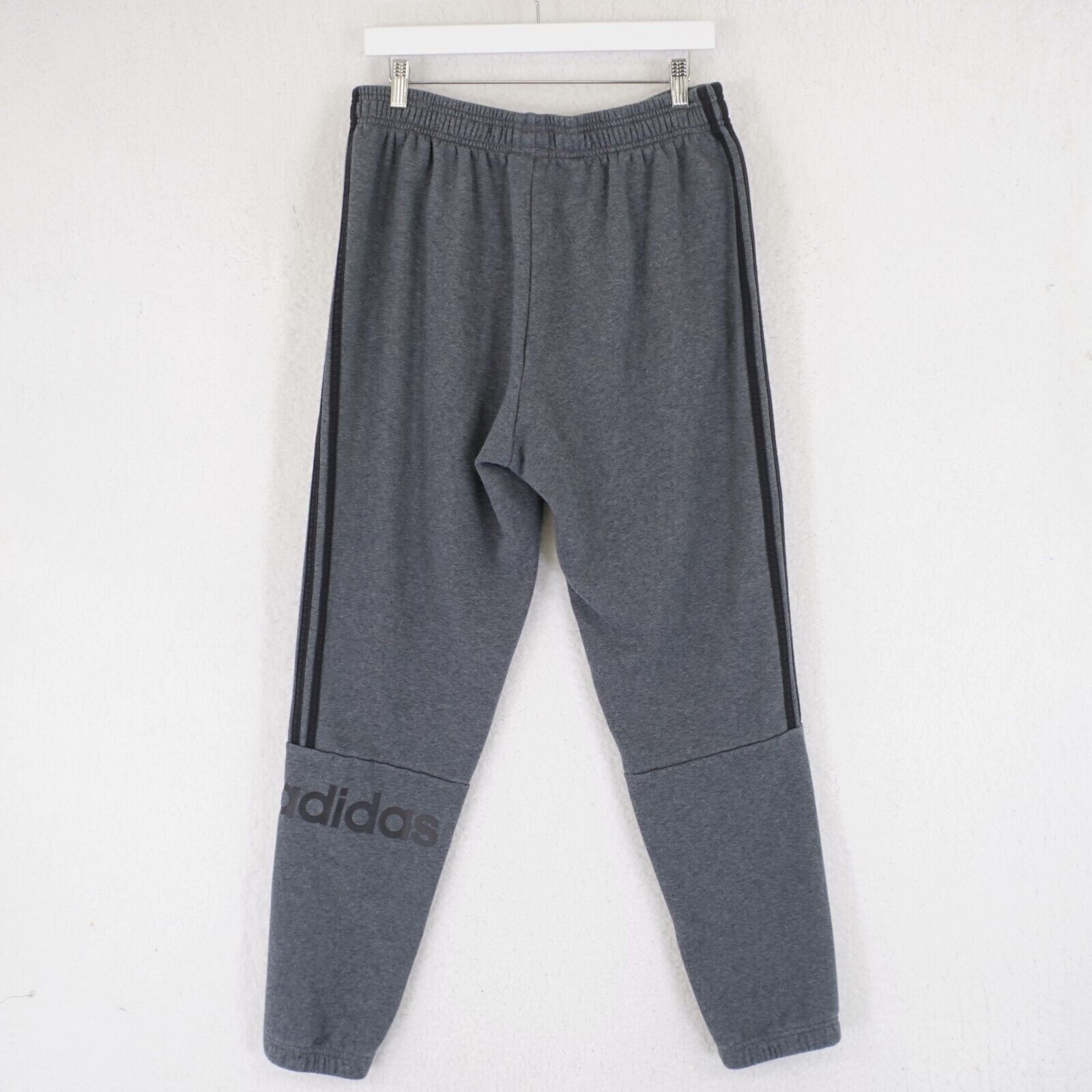 Adidas Adidas Gray Sweatpants 3 Stripe Large High Rise 31/30 High R Size US 31 - 6 Thumbnail