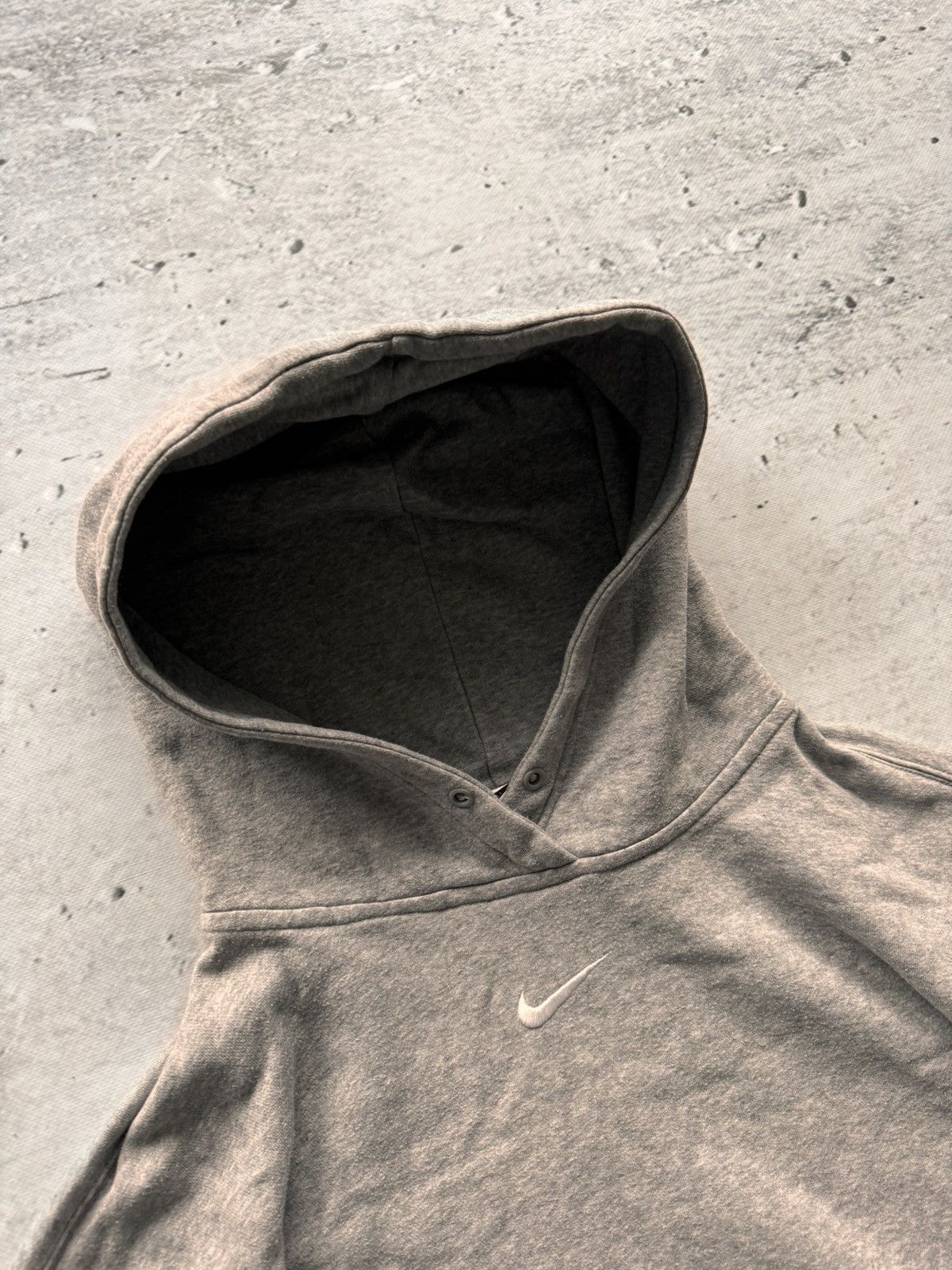 Nike × Vintage NIKE VINTAGE CENTER LOGO OVERSIZE BOXY HOODIE Size US XL / EU 56 / 4 - 3 Thumbnail