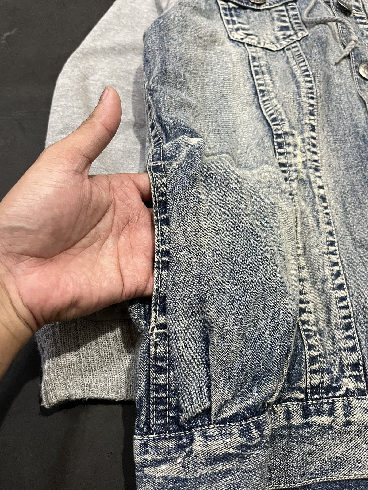 Japanese Brand Dig deep fur hoodie ifsixwasnine lgb styled Size US M / EU 48-50 / 2 - 8 Thumbnail