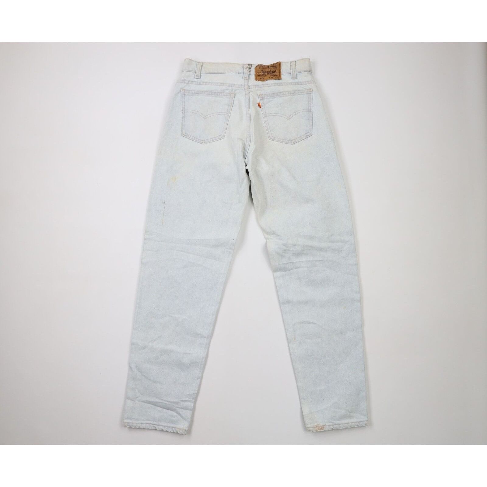 Levi's × Vintage Vintage 90s Levis 550 Orange Tab Distressed Relaxed Jeans Size US 30 / EU 46 - 12 Thumbnail