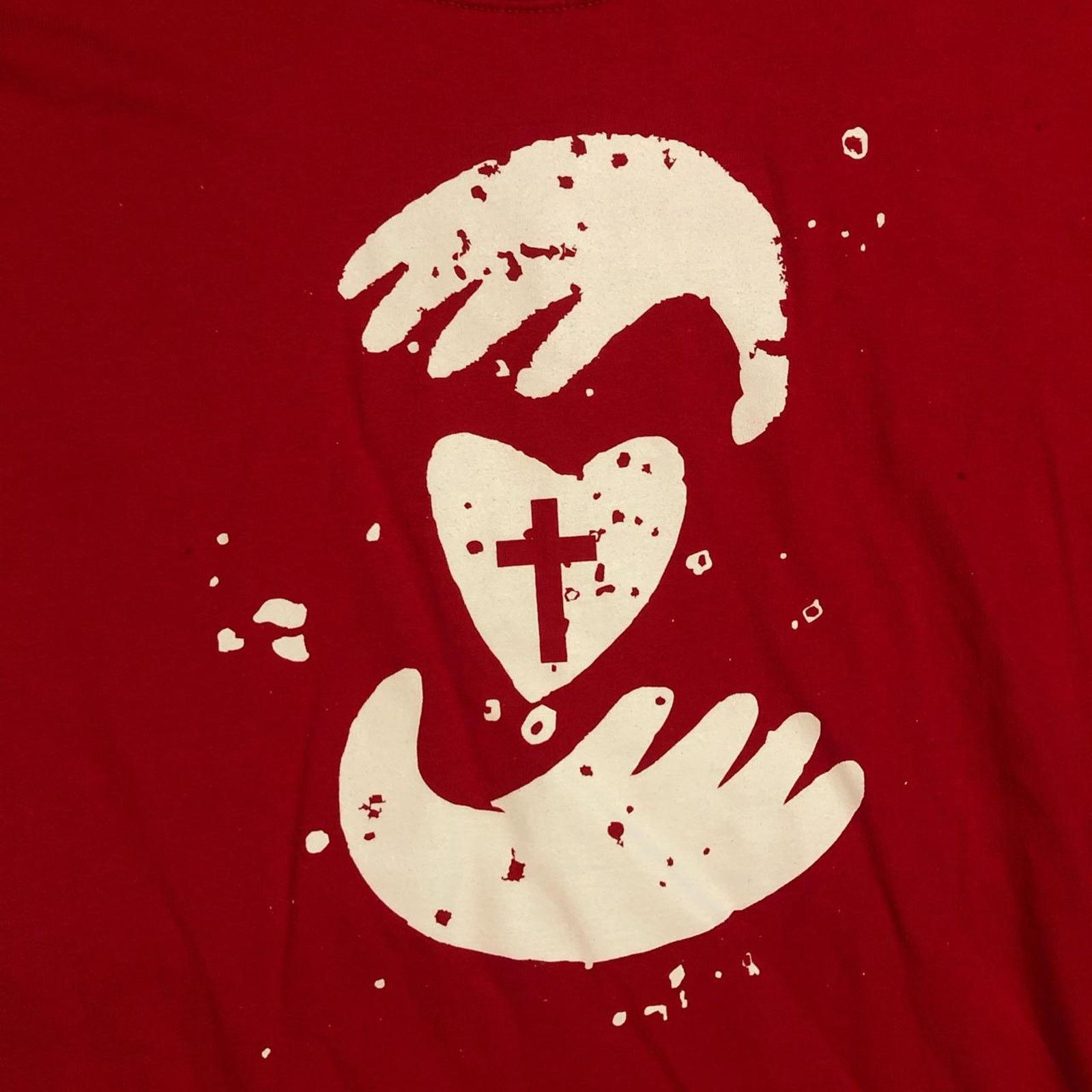 Other Heart in His Hands, Jesus Cross Graphic Tee Size US XL / EU 56 / 4 - 2 Thumbnail