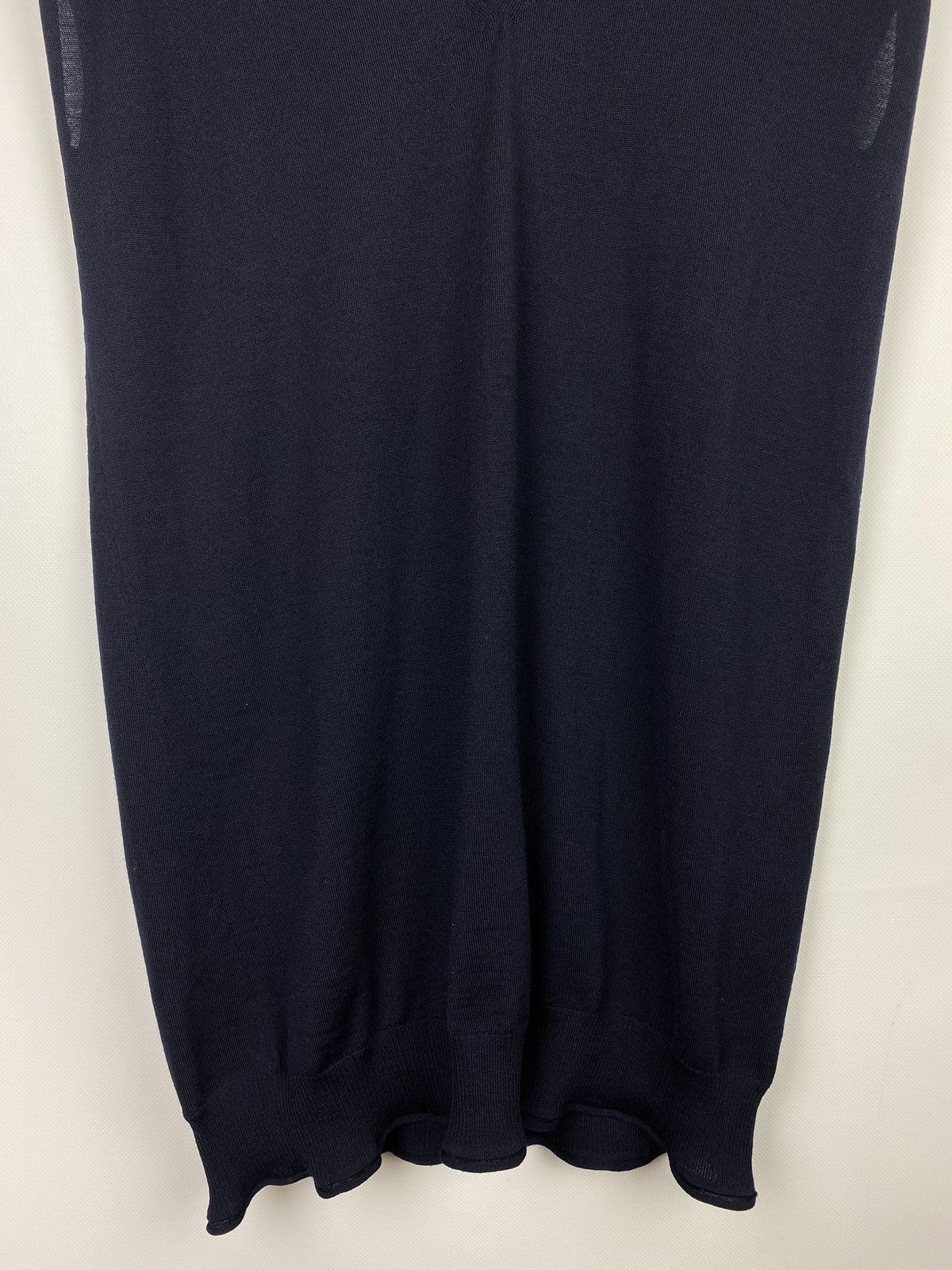 Miu Miu Miu Miu ladies sleeveless v-neck tunic dress size 42 Navy Size M / US 6-8 / IT 42-44 - 5 Thumbnail