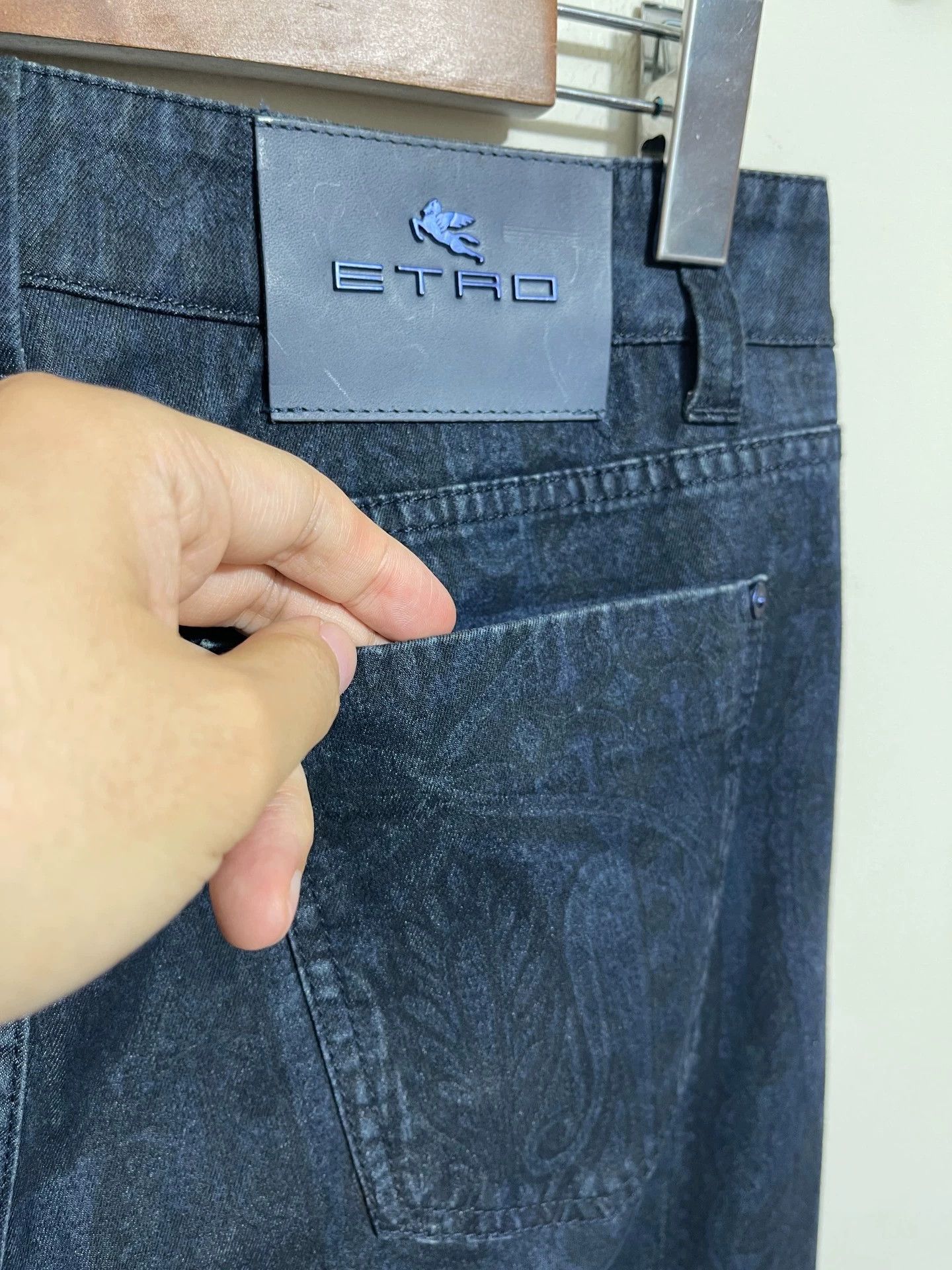 Etro Etro Paisley Slim Fit Jeans 32 Size US 32 / EU 48 - 6 Thumbnail