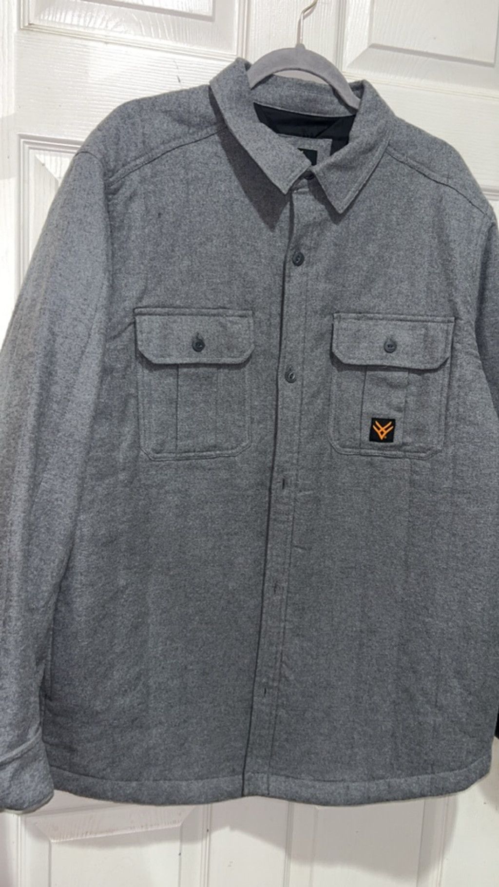 Other Men's HAWX Gray Lightweight Shirt Jacket L with Black Lining Size US L / EU 52-54 / 3 - 2 Thumbnail