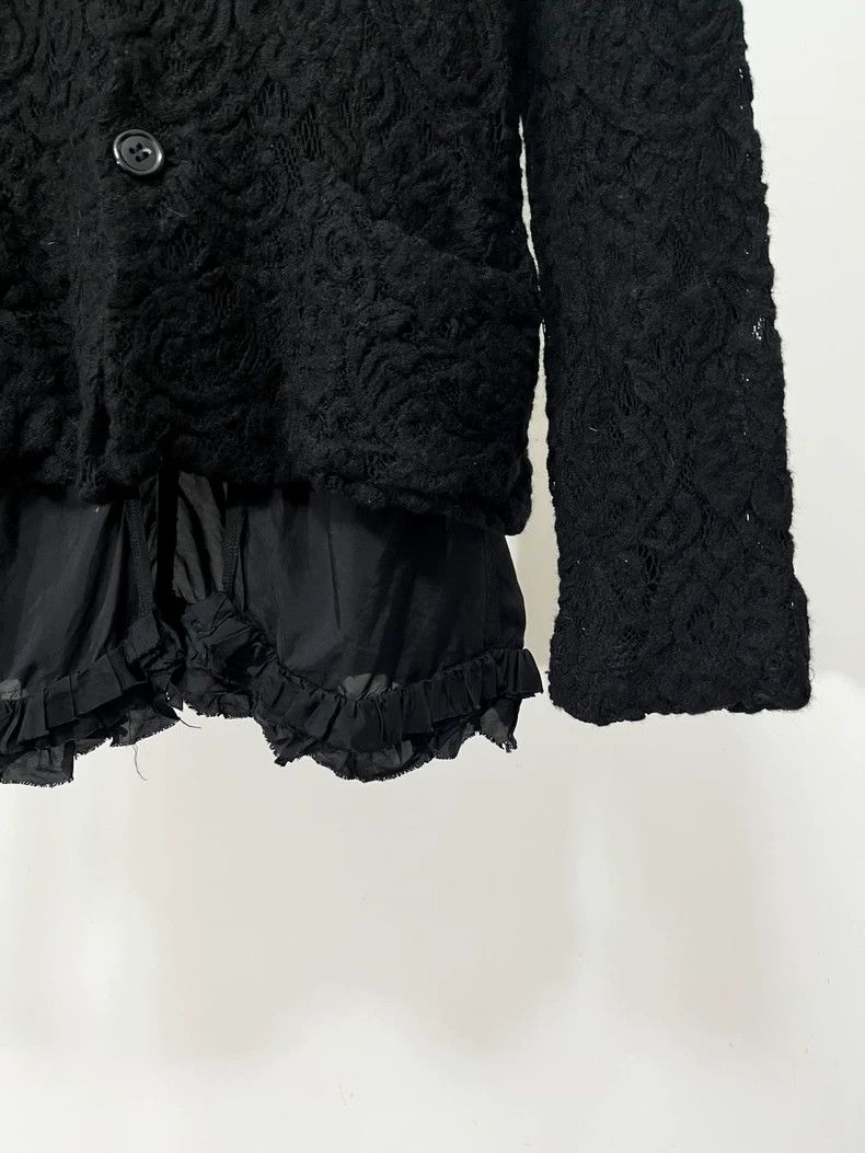 Comme des Garcons Comme Des Garcons Lace ruffled blazer Size XS / US 0-2 / IT 36-38 - 3 Thumbnail