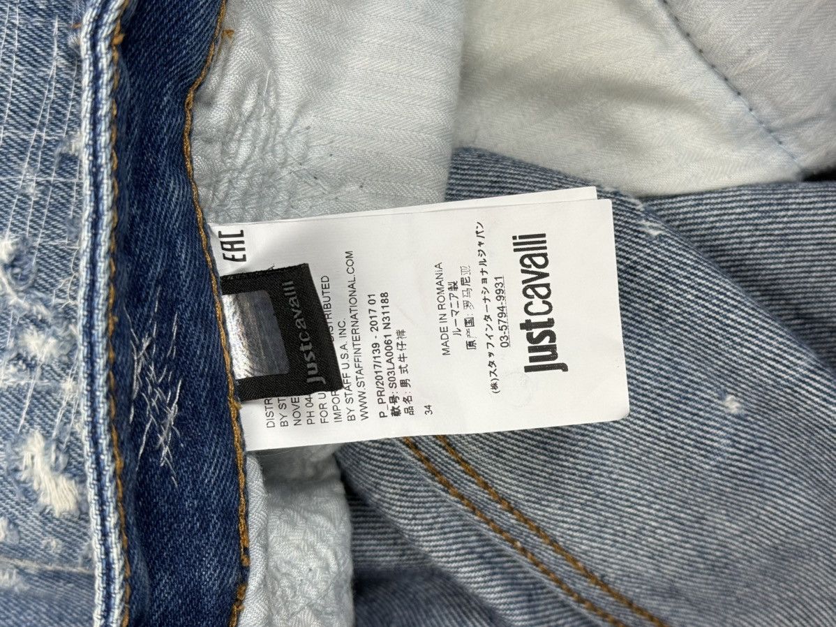 Just Cavalli Just Cavalli Destroyed Denim Jeans Pants Size 34 Size US 34 / EU 50 - 11 Thumbnail