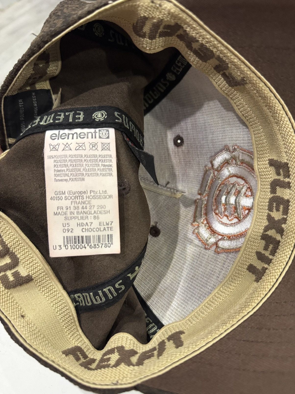 Element Vintage Element crowns flexfit hat Size ONE SIZE - 10 Thumbnail